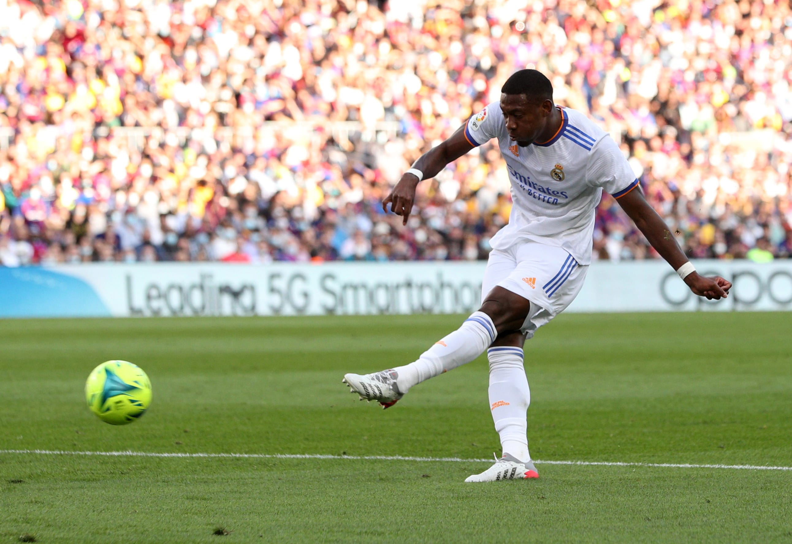 דייויד אלאבה שחקן ריאל מדריד כובש שער