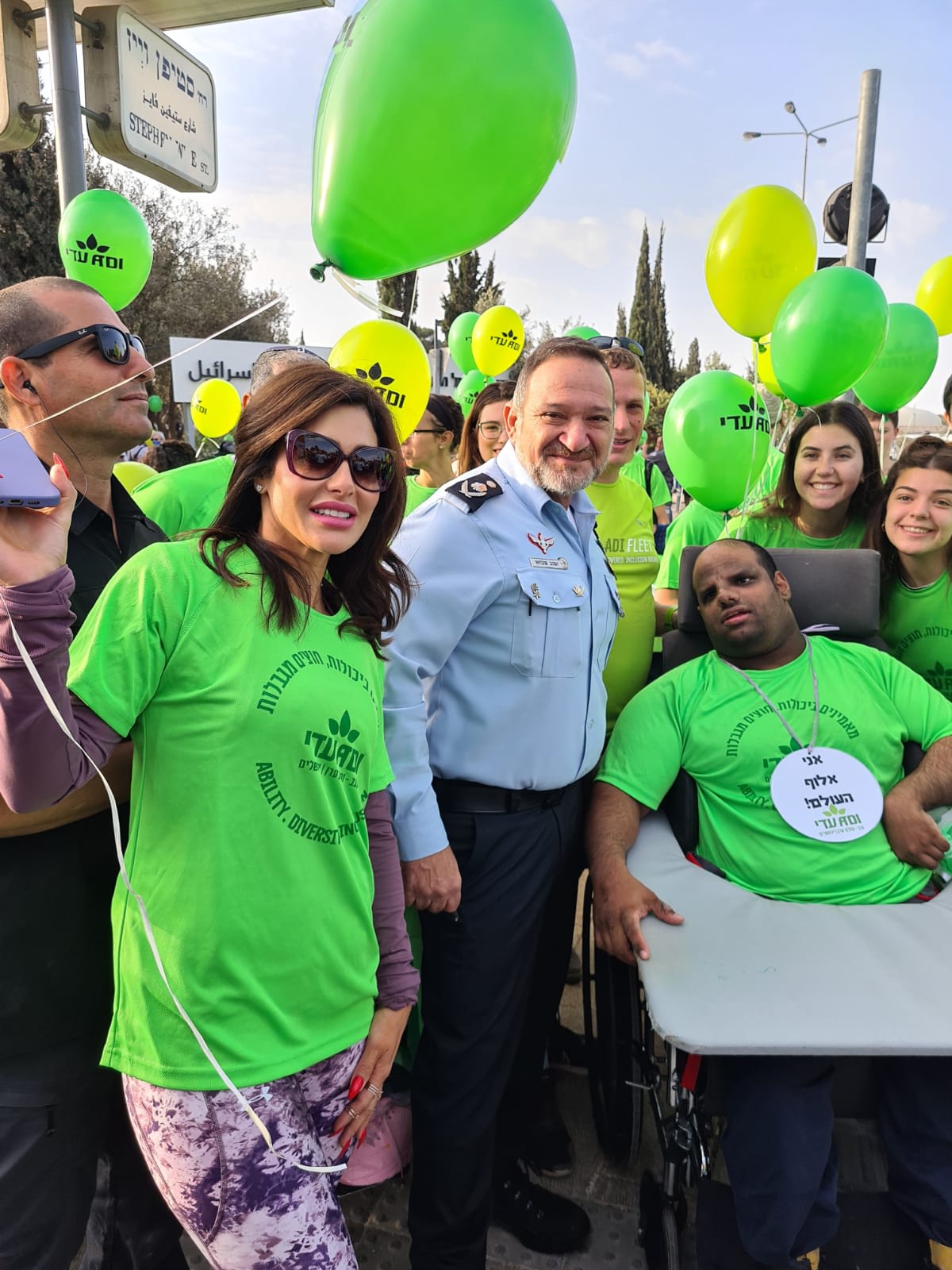 מפכ"ל המשטרה יעקב שבתאי במרתון ירושלים