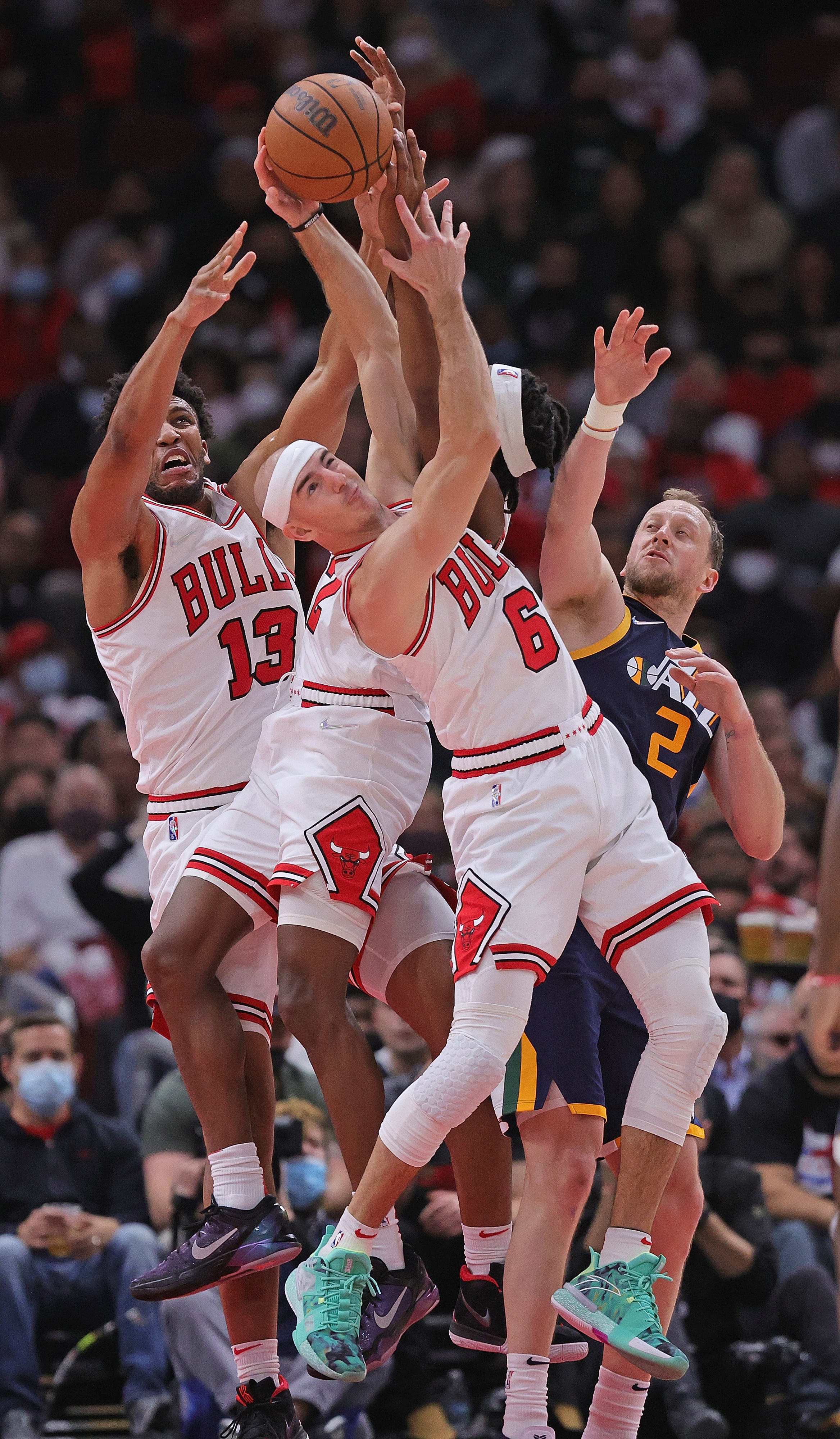 אלכס קארוסו, שיקגו בולס, מול ג'ו אינגלס, יוטה ג'אז