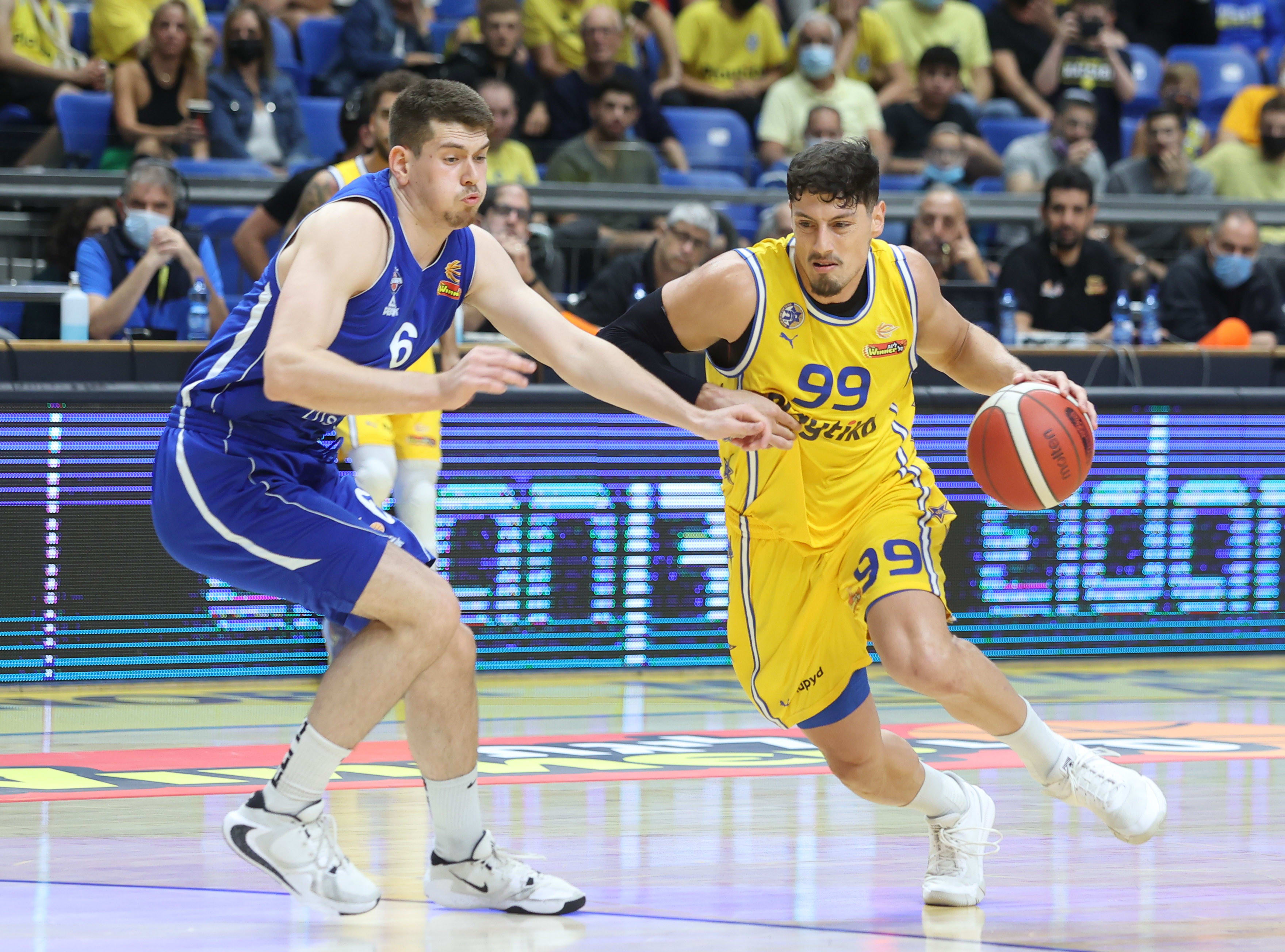 יפתח זיו, מכבי תל אביב מול דורי סהר, בני הרצליה