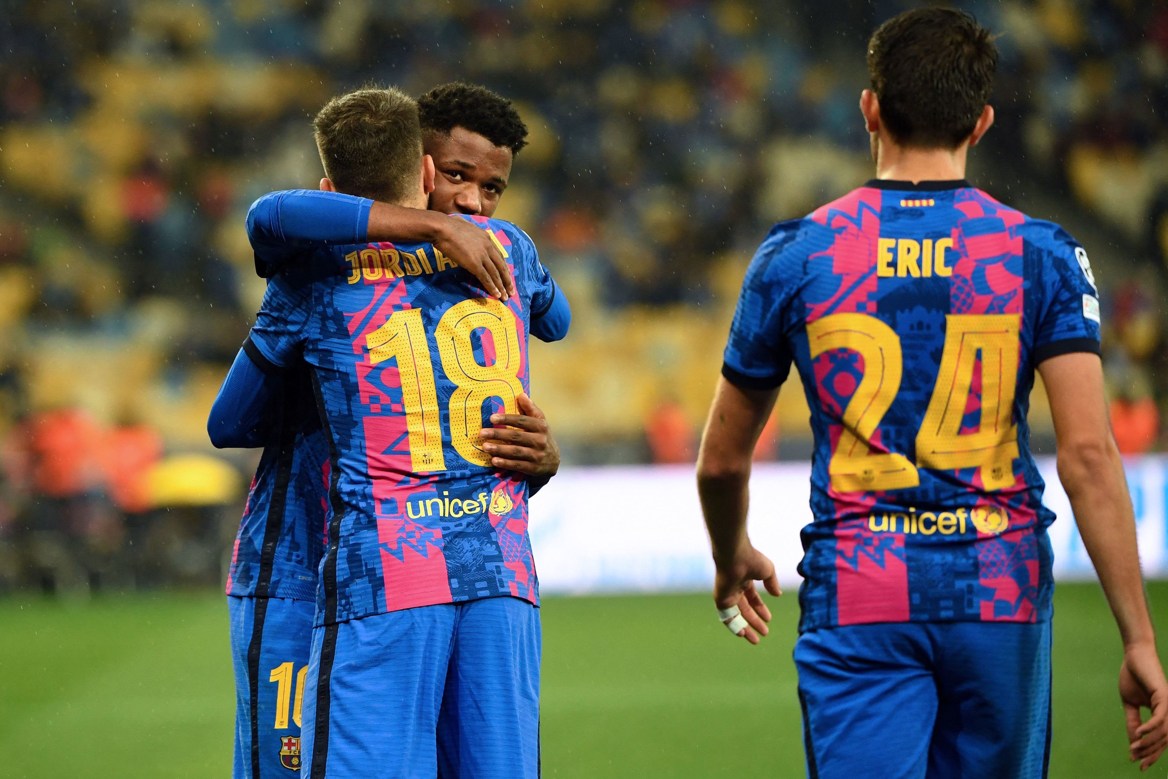 אנסו פאטי, שחקן ברצלונה