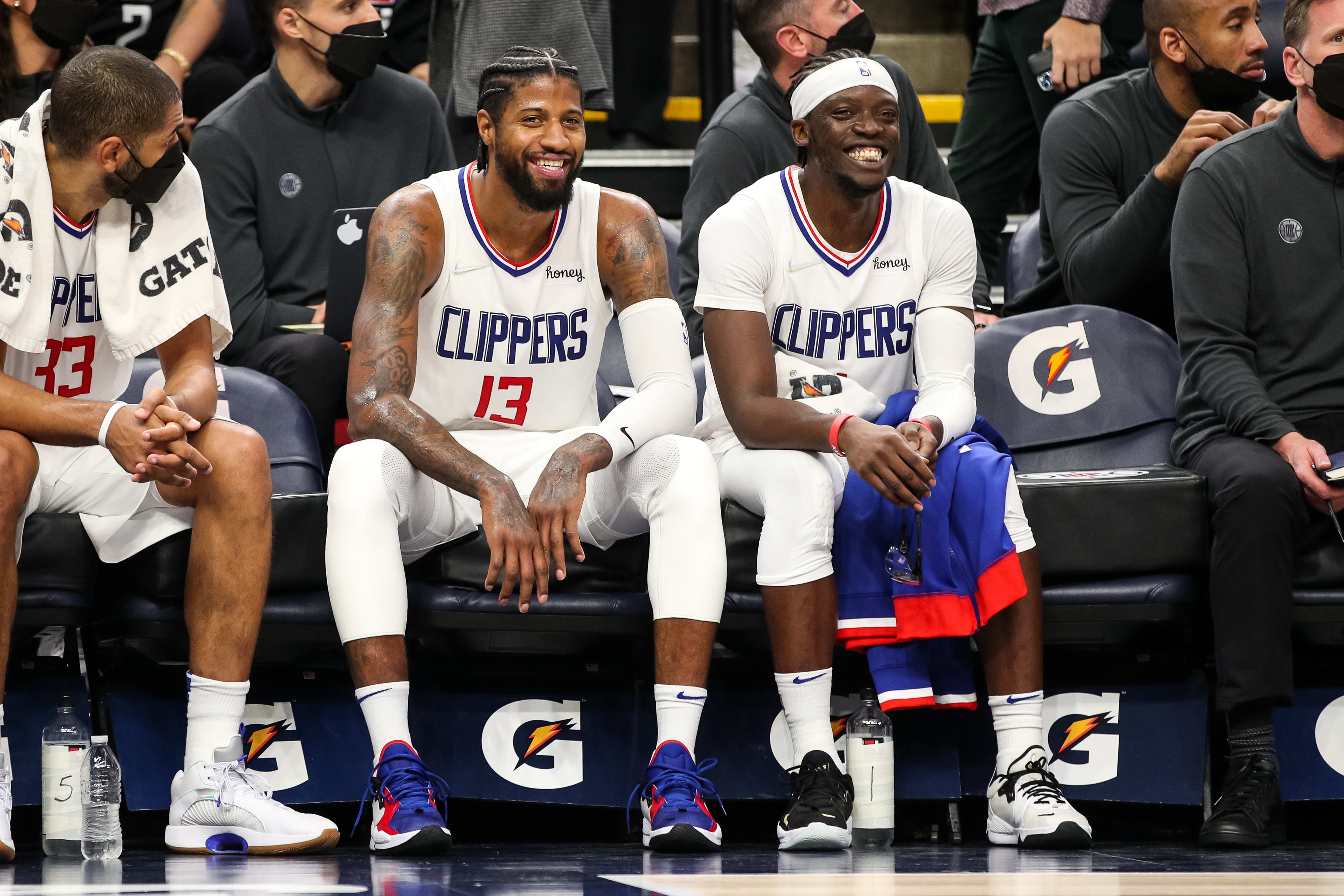 שחקני לוס אנג'לס קליפרס פול ג'ורג' רג'י ג'קסון