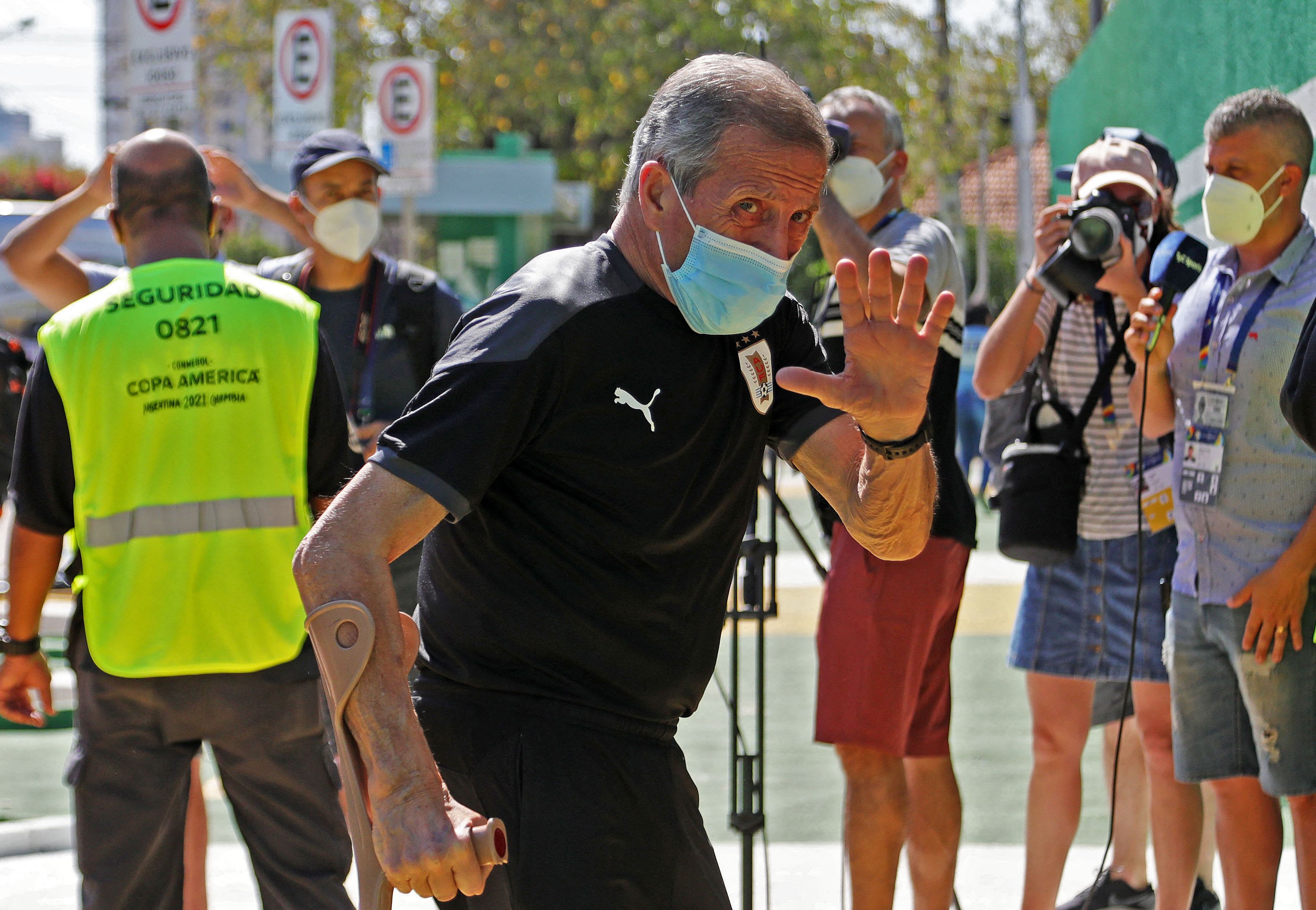 אוסקר טבארס, מאמן נבחרת אורוגוואי