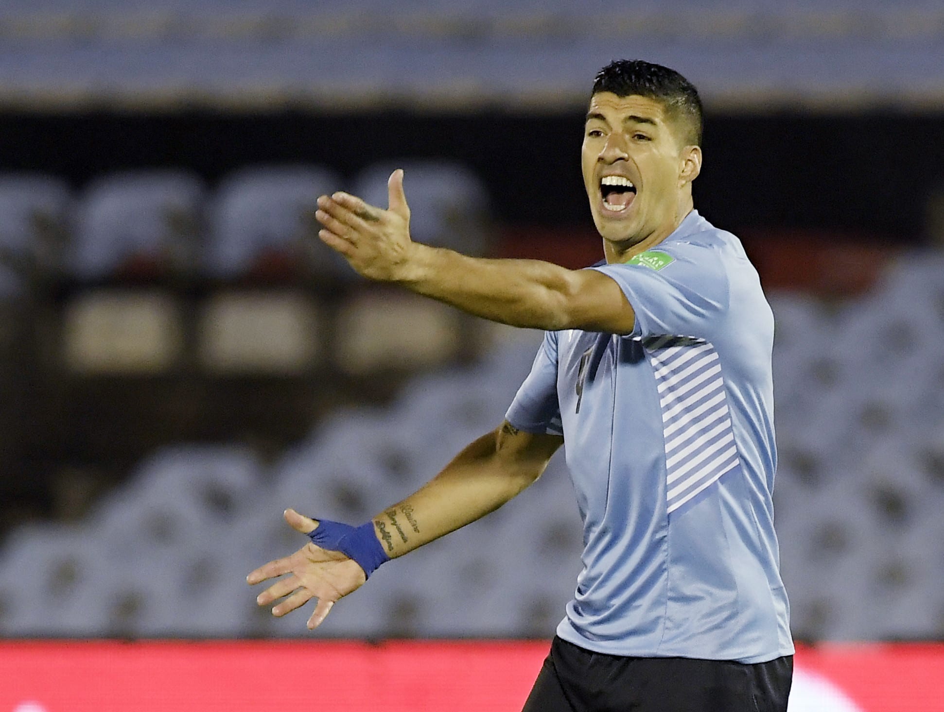 לואיס סוארס שחקן נבחרת אורוגוואי