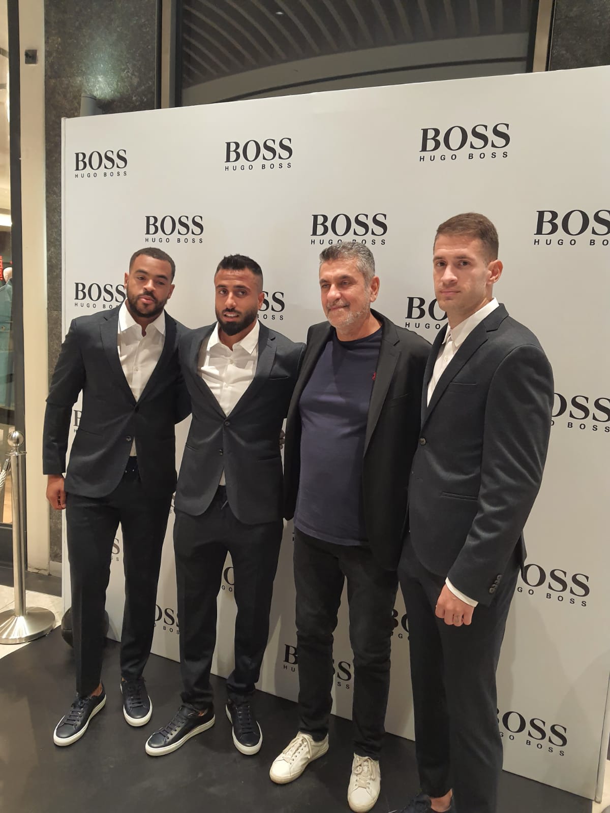 אנריק סבוריט, שחר פיבן, ברנדלי קובאס, שחקני מכבי תל אביב