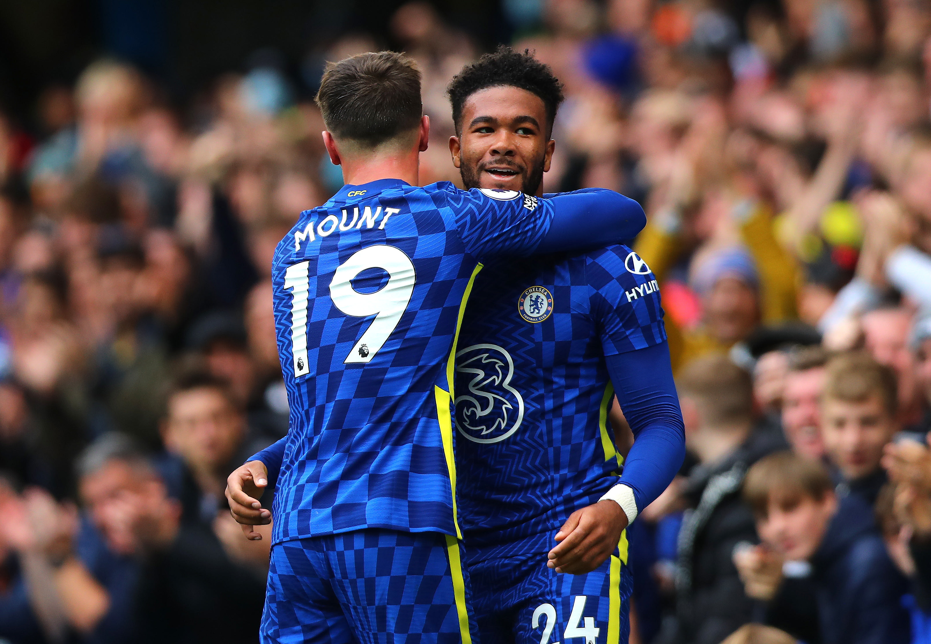 שחקני צ'לסי, ריס ג'יימס, מייסון מאונט