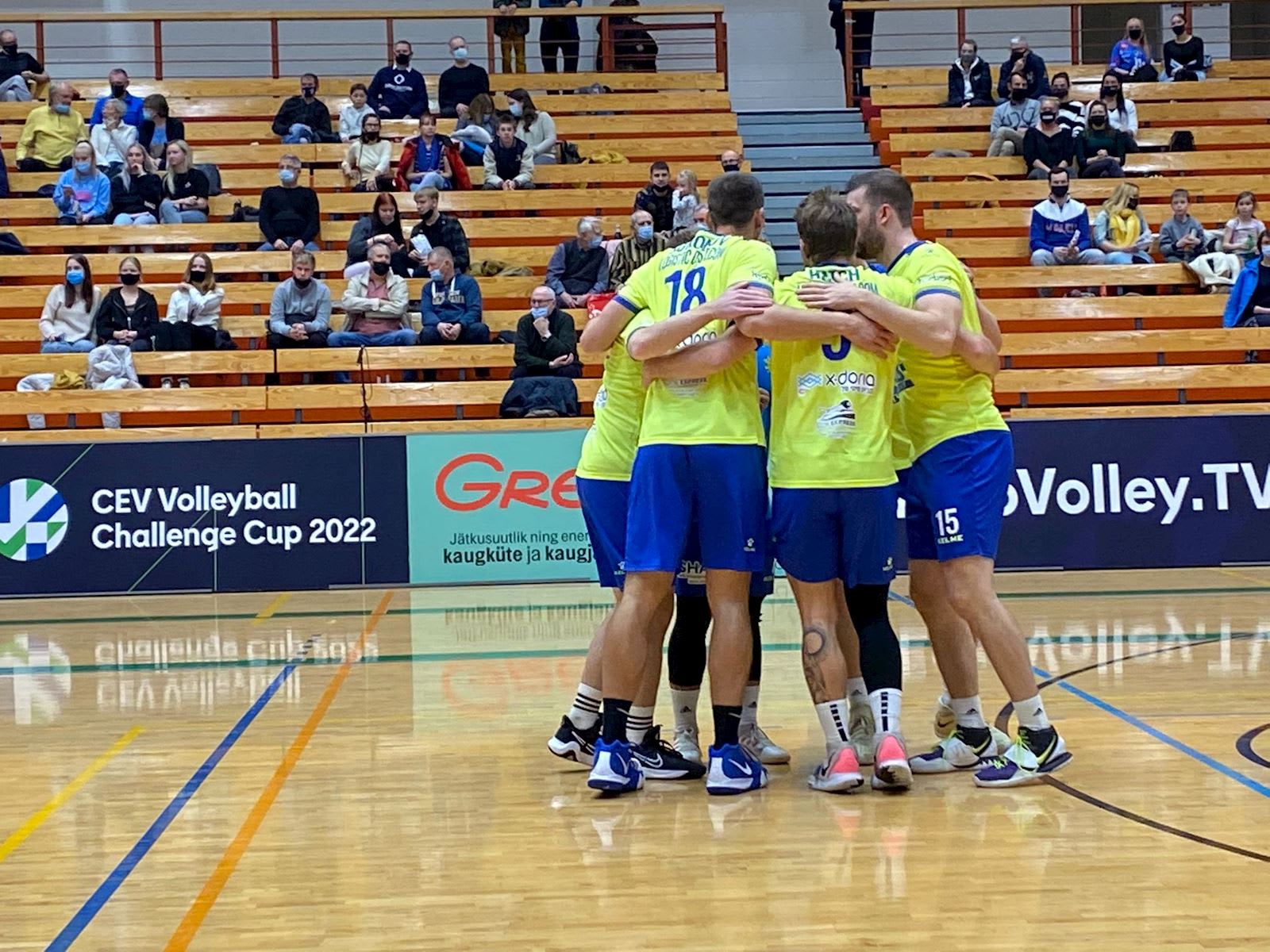 שחקני מכבי תל אביב בכדורעף