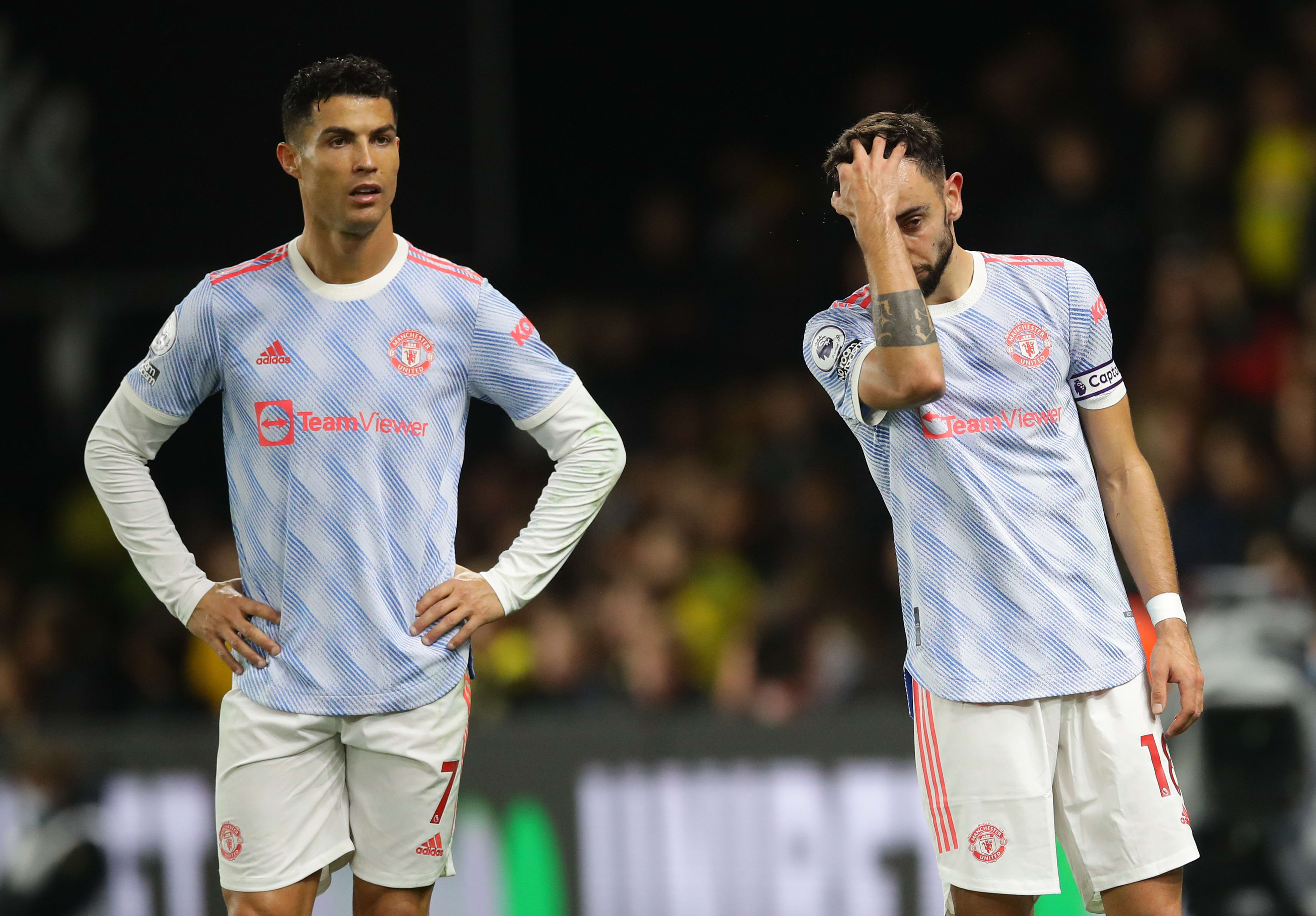 ברונו פרננדש, כריסטיאנו רונאלדו, מנצ'סטר יונייטד