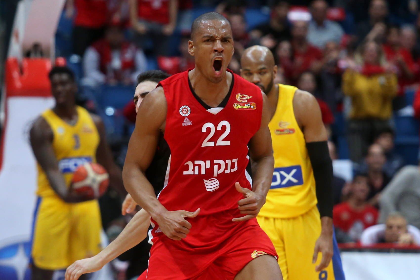 שחקן הפועל ירושלים ג'וש אואנס