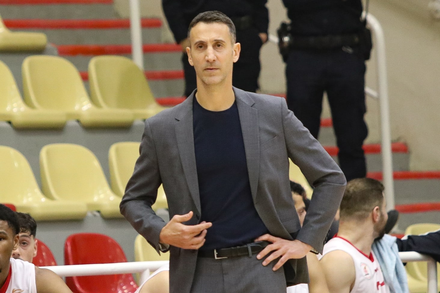 Hapoel Gilboa / Galil coach Lior Lubin