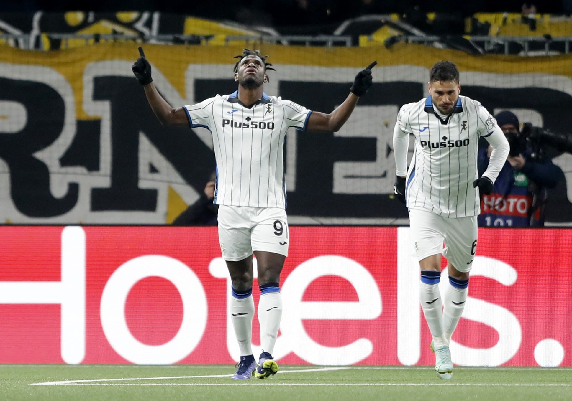 דובאן ספאטה, שחקן אטאלנטה חוגג