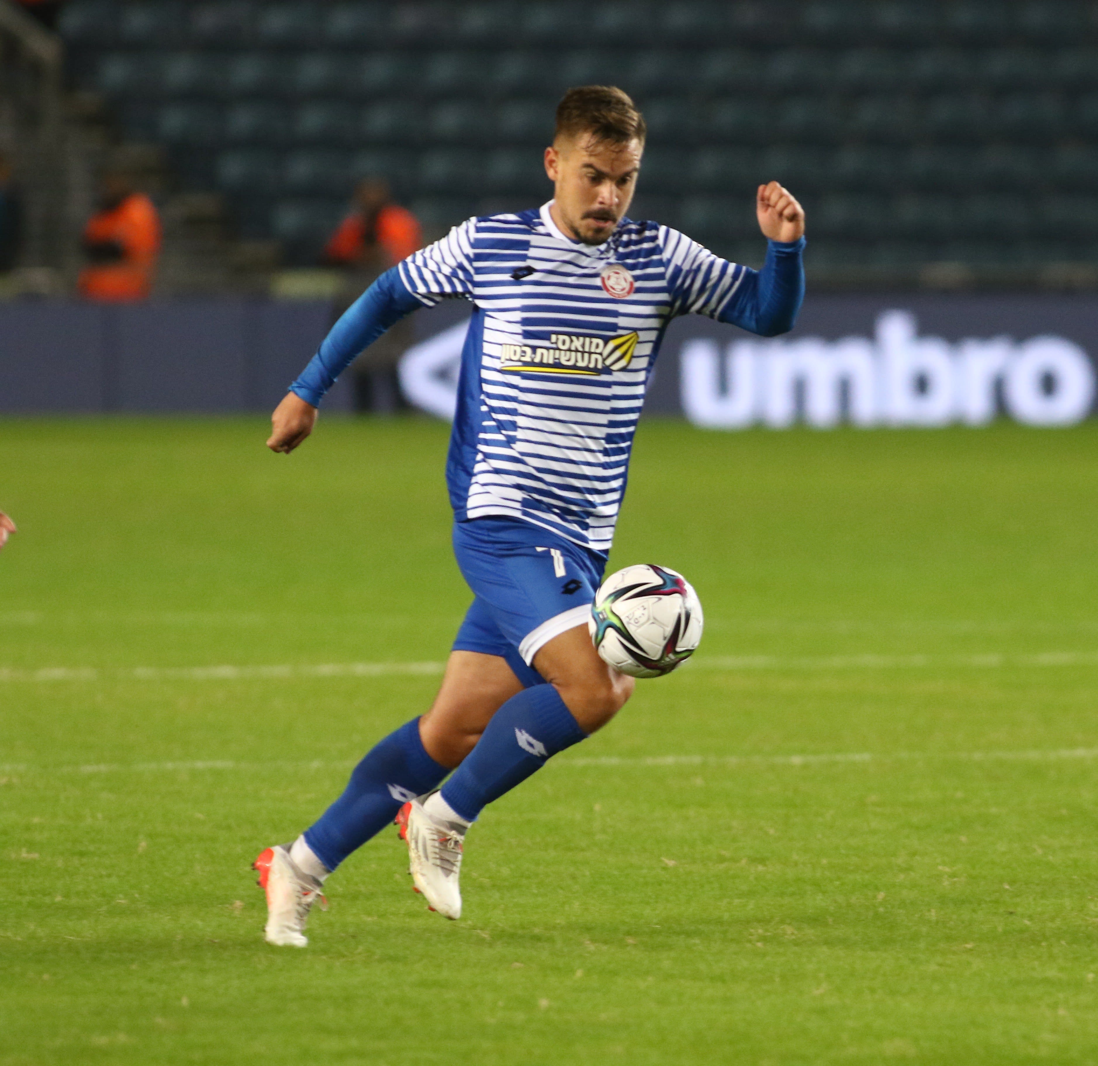 שחקן הפועל חדרה מקסים פלקושצ'נקו