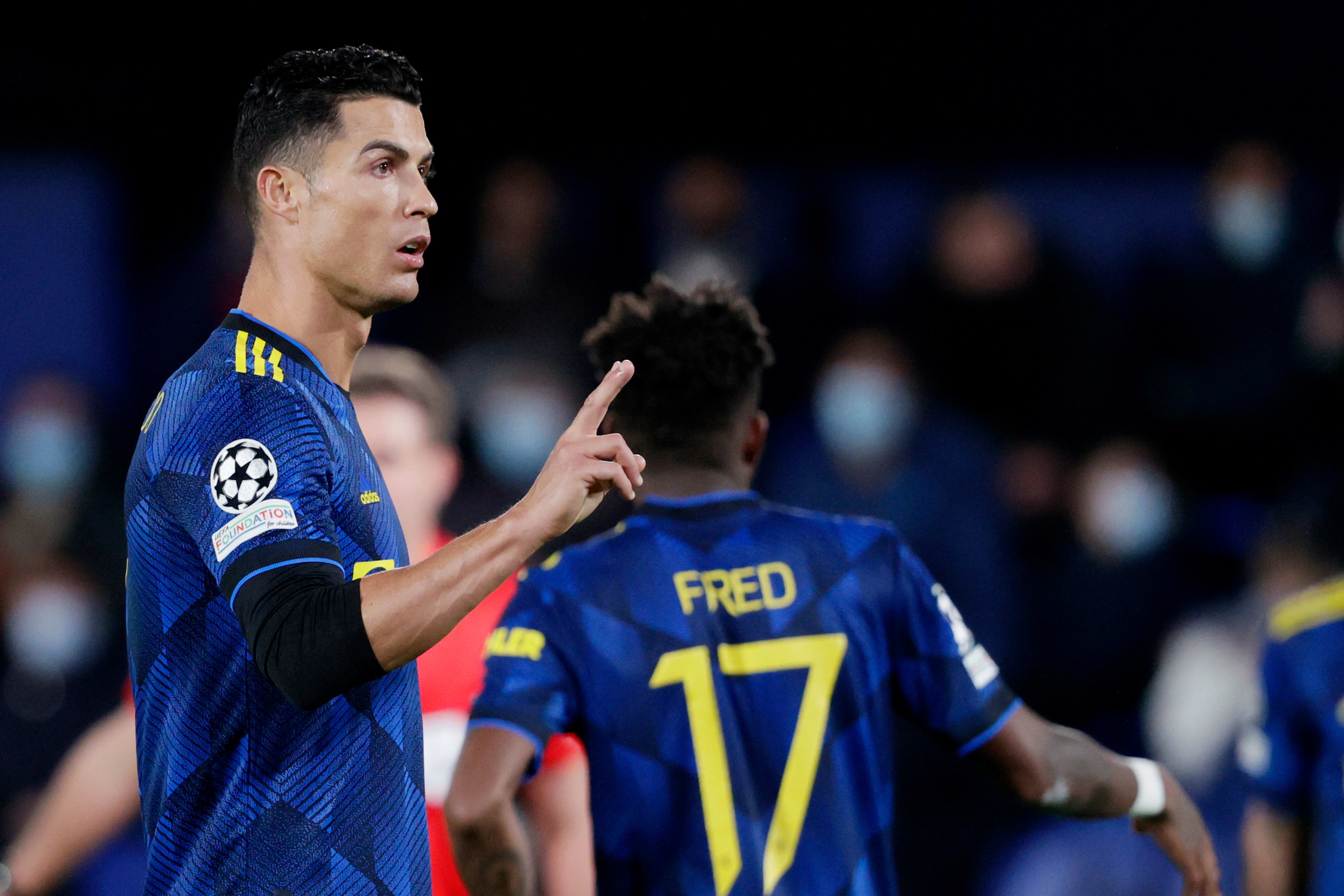 כריסטיאנו רונאלדו שחקן מנצ'סטר יונייטד