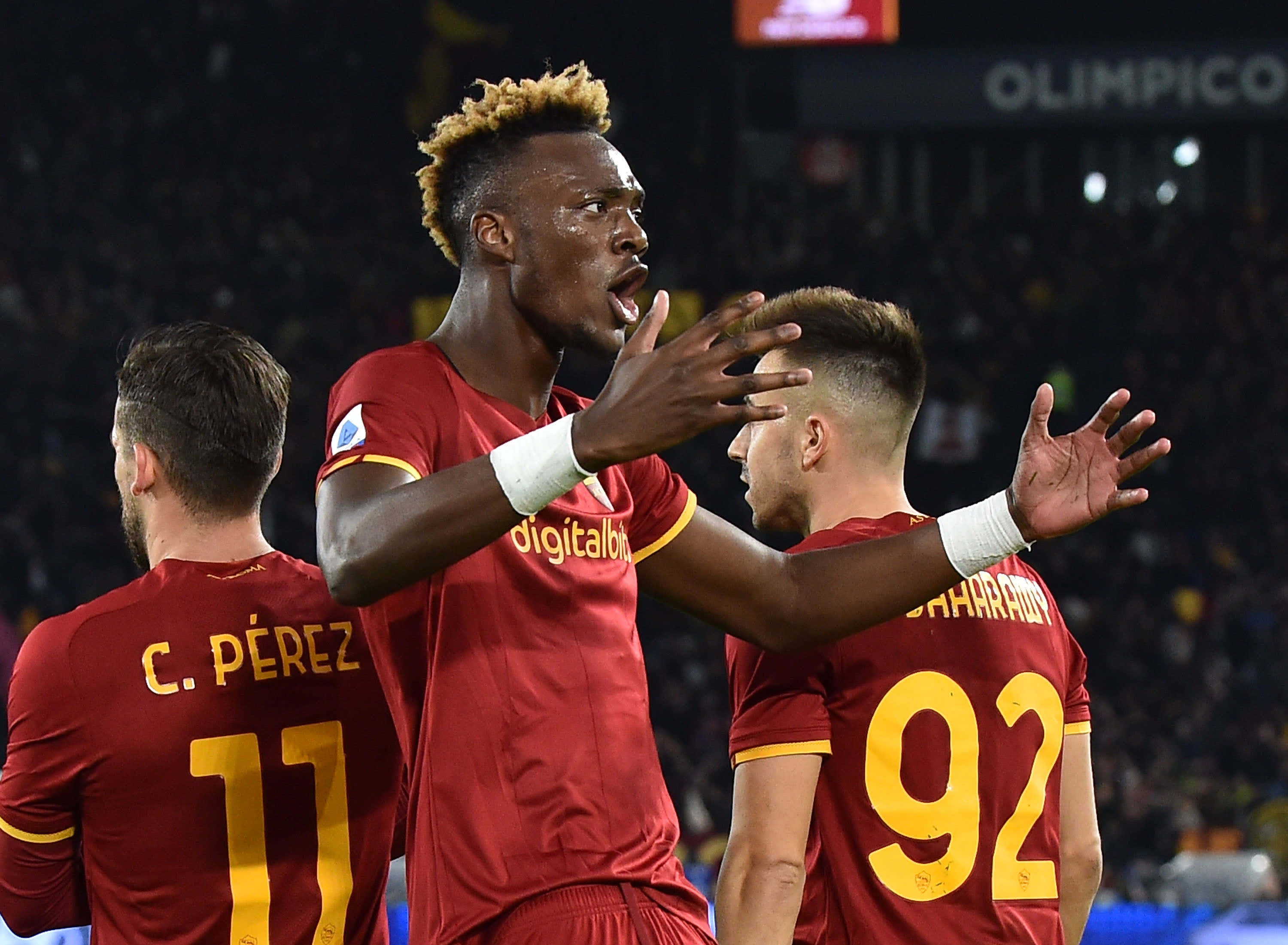 טמי אברהם שחקן רומא