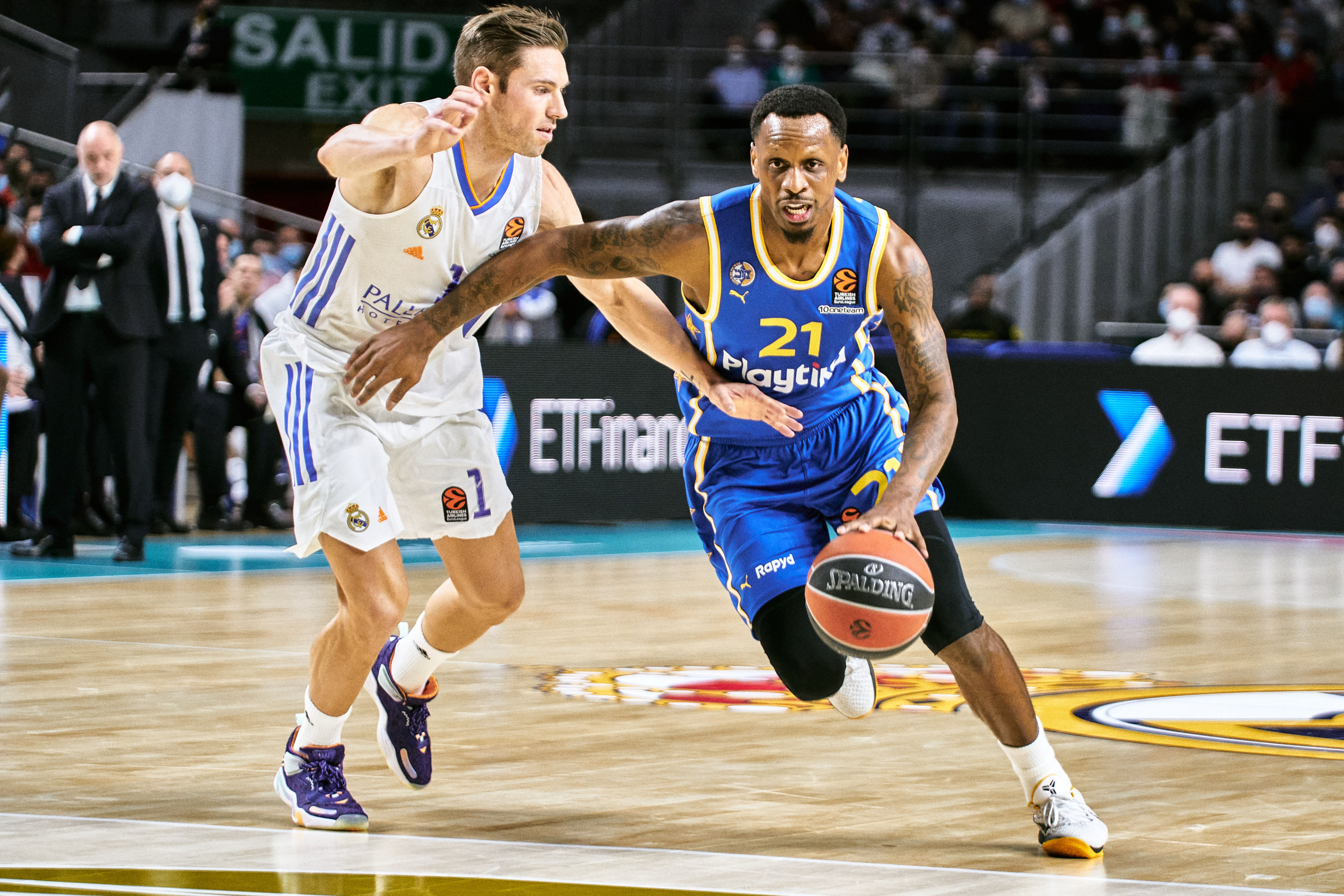 ג'יימס נאנלי, מכבי תל אביב מול פביאן קוזר, ריאל מדריד