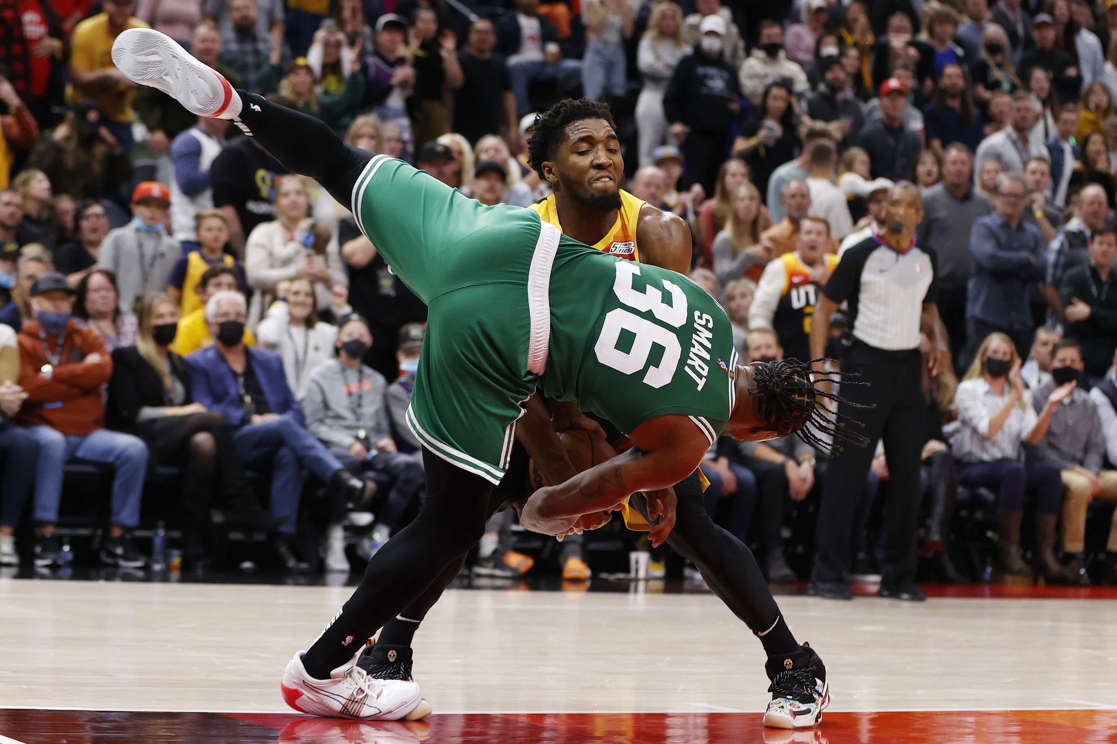 דונובן מיטשל יוטה מול בוסטון