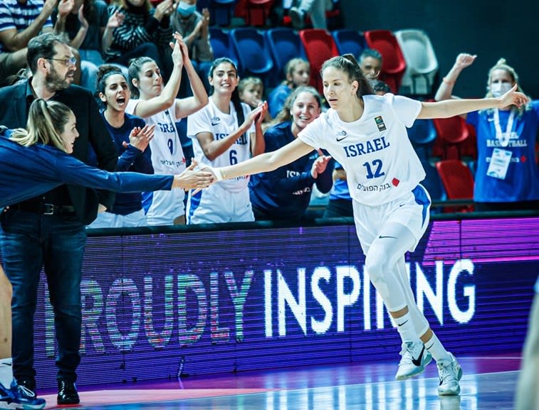 שחקנית נבחרת ישראל כדורסל נשים ירדן גרזון