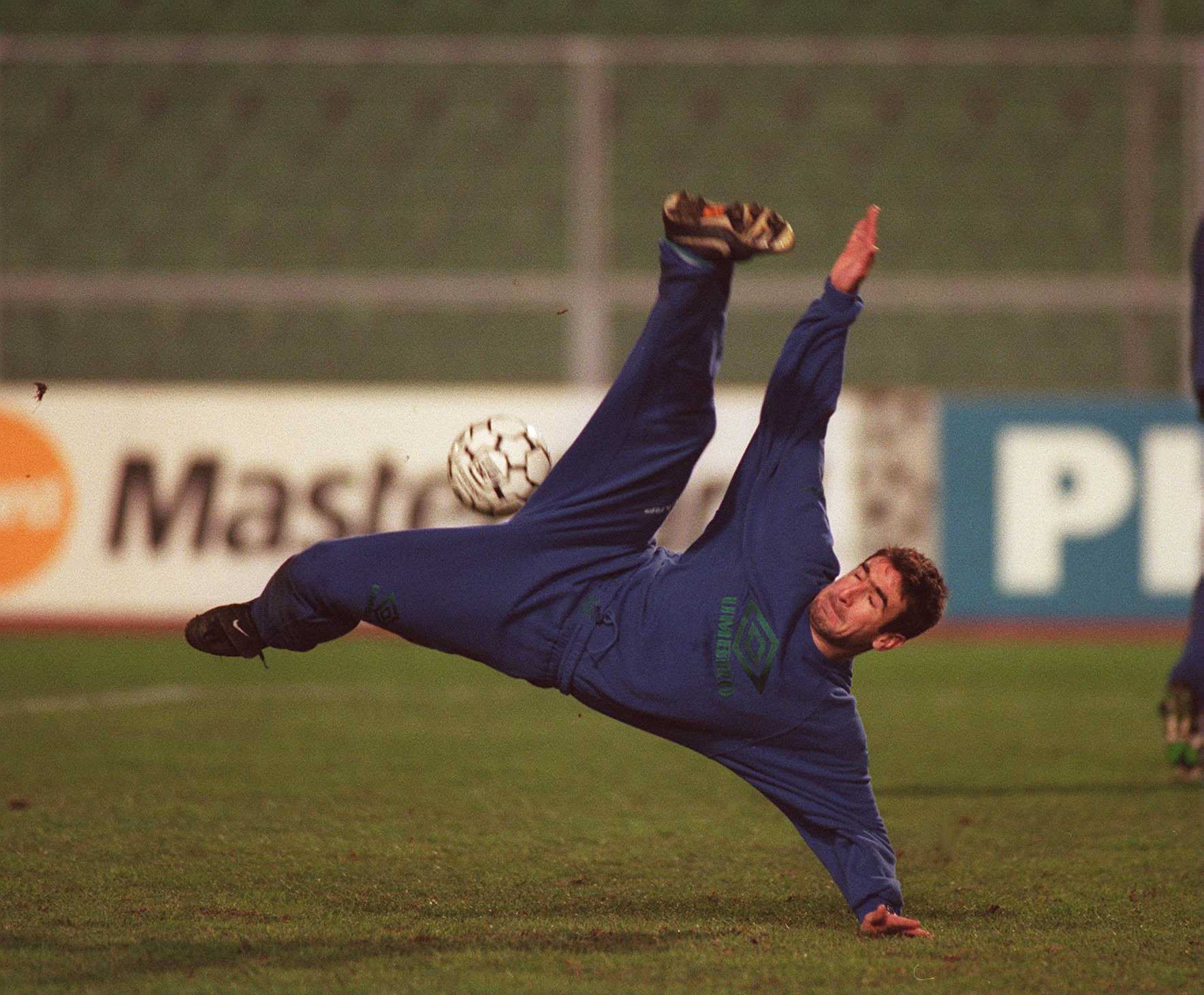 אריק קאנטונה בשנת 1994 במדי מנצ'סטר יונייטד