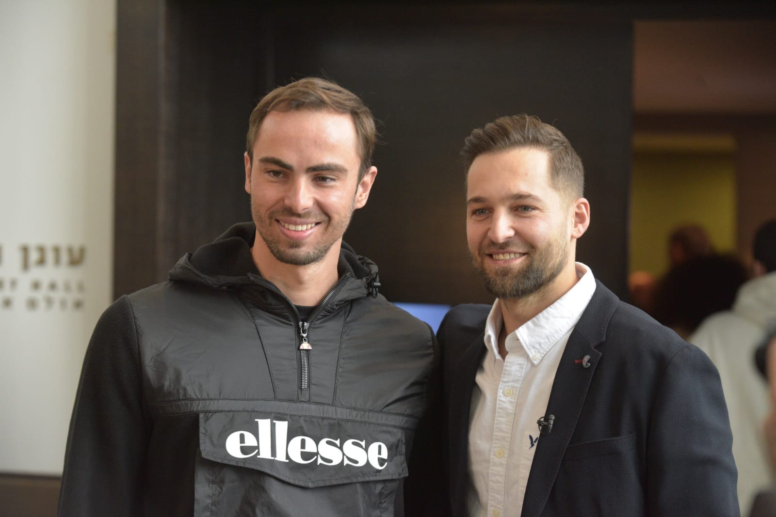 אלכס שטילוב עם יעקב טומרקין