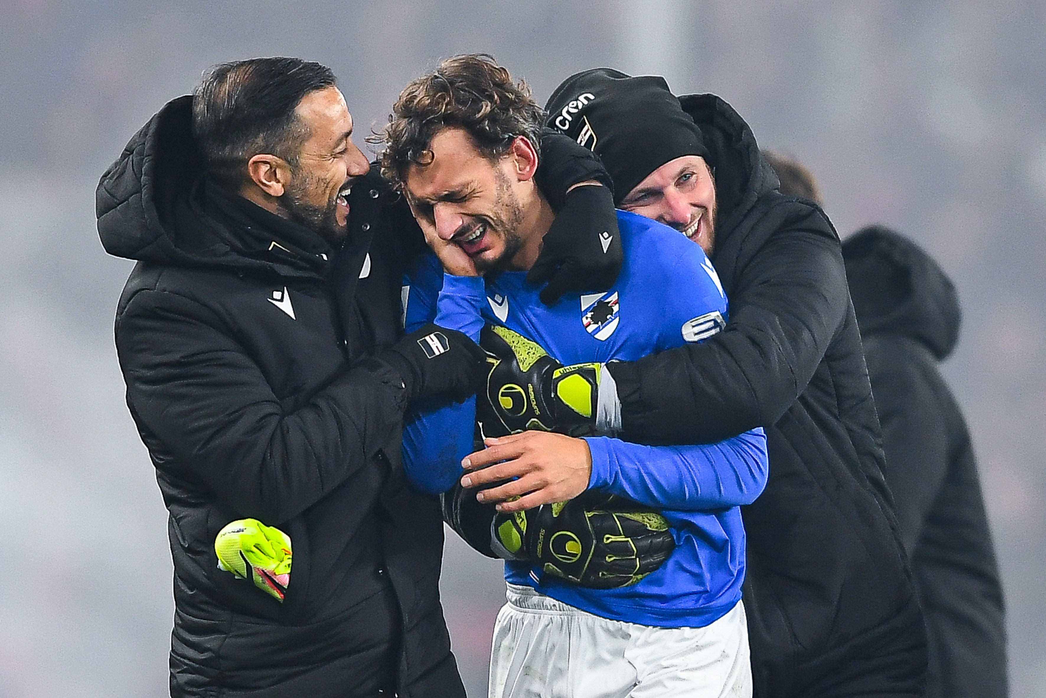 מנולו גביאדיני, חלוץ סמפדוריה