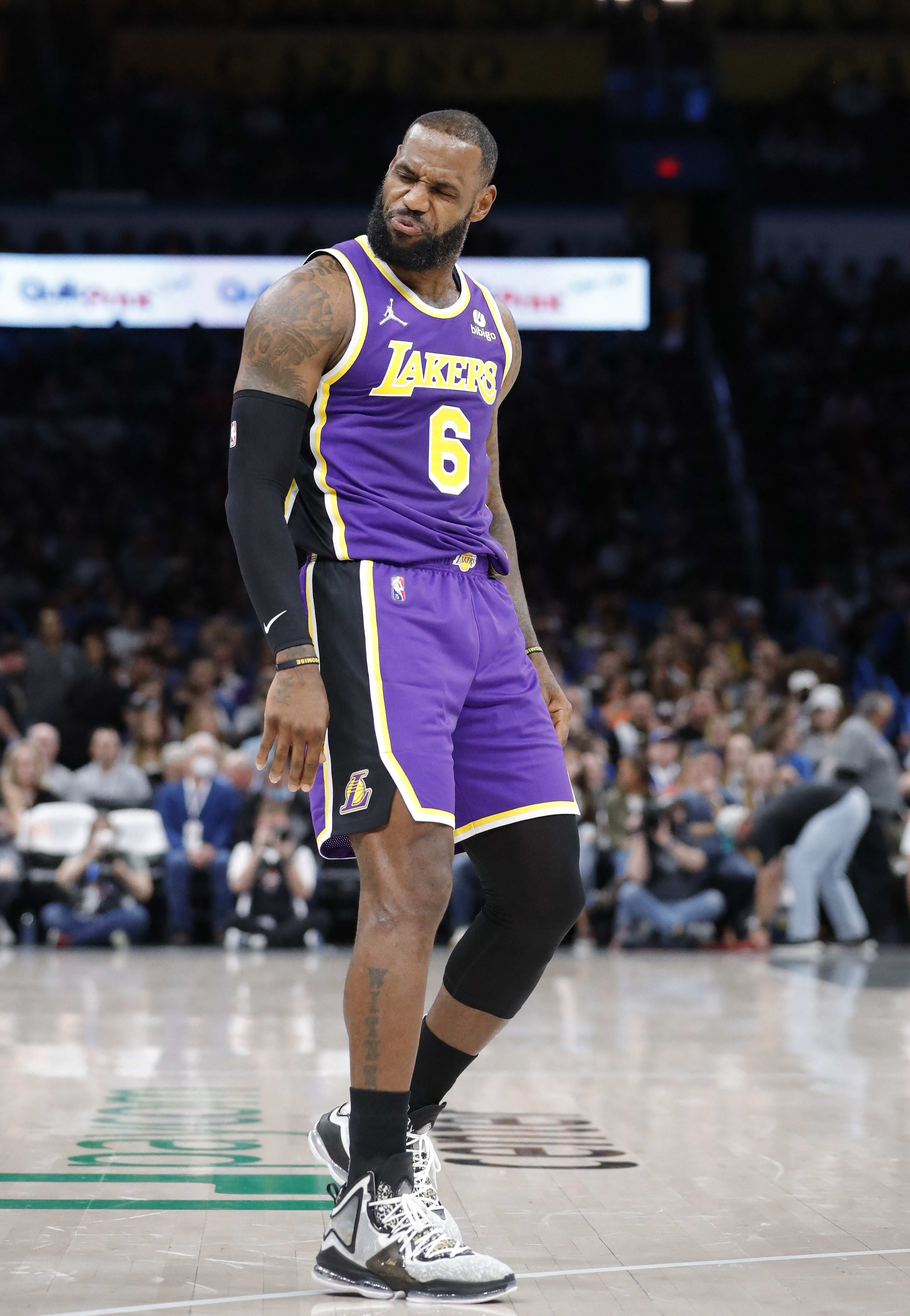 לברון ג'יימס, שחקן לוס אנג'לס לייקרס