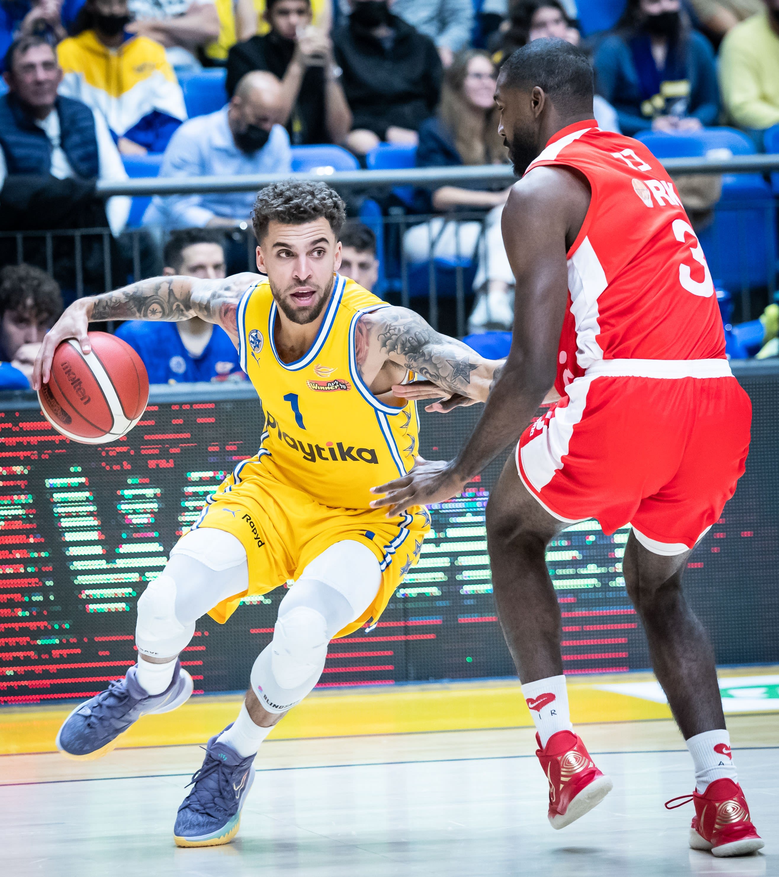 סקוטי ווילבקין, מכבי תל אביב מול אמיר בל, הפועל באר שבע