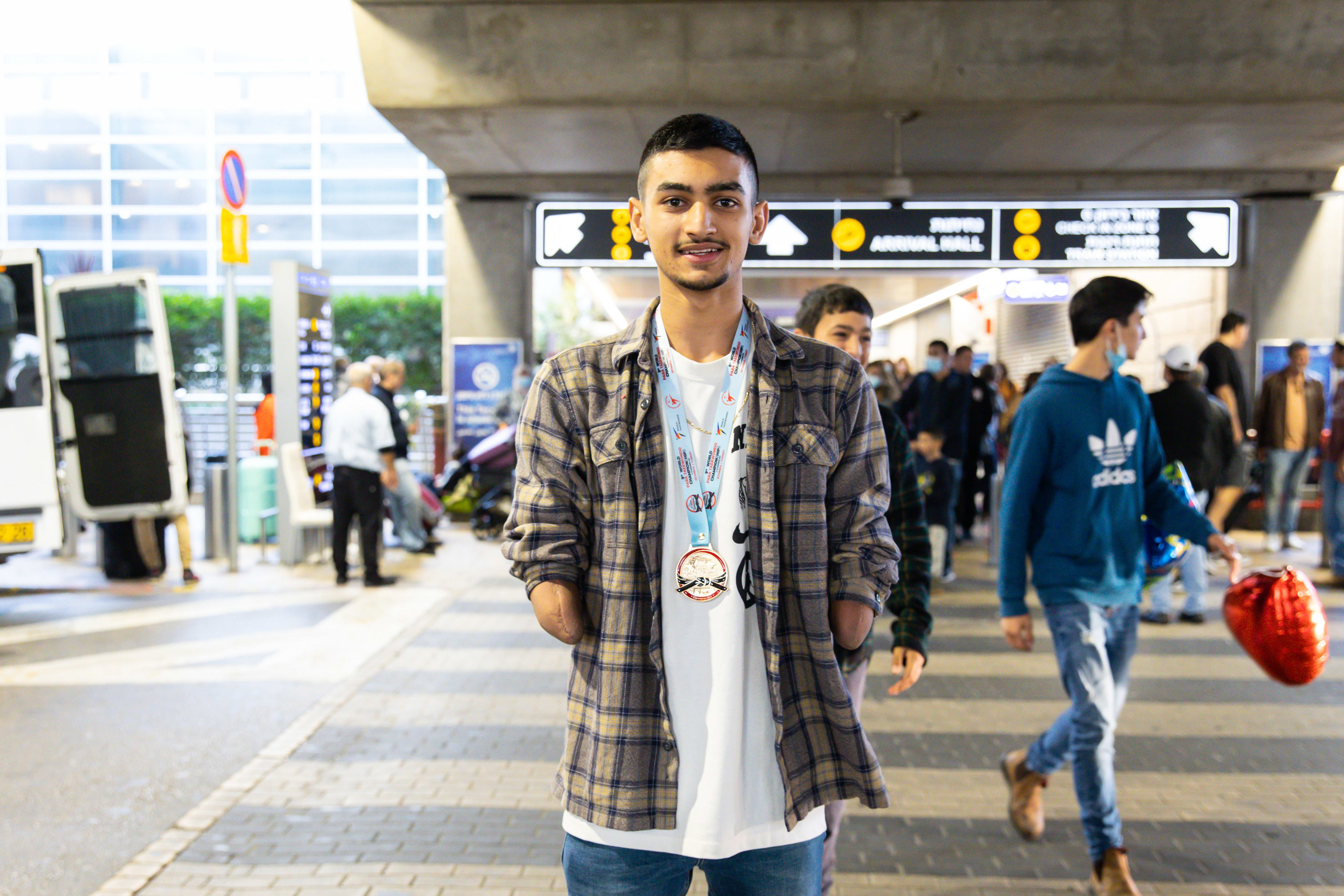 לוחם הטקוואנדו הישראלי אסף יסעור