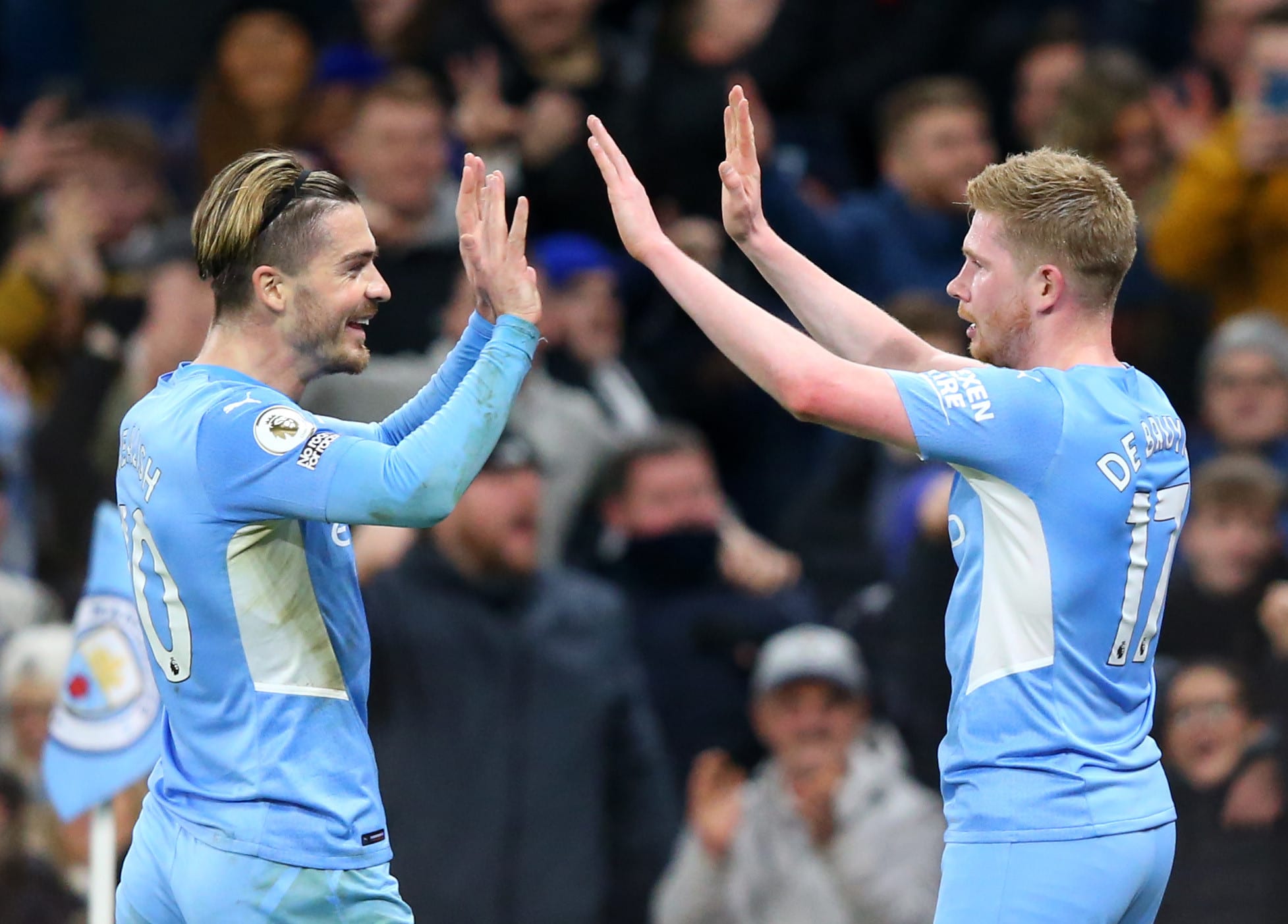 קווין דה בראונה, ג'ק גריליש, שחקני מנצ'סטר סיטי