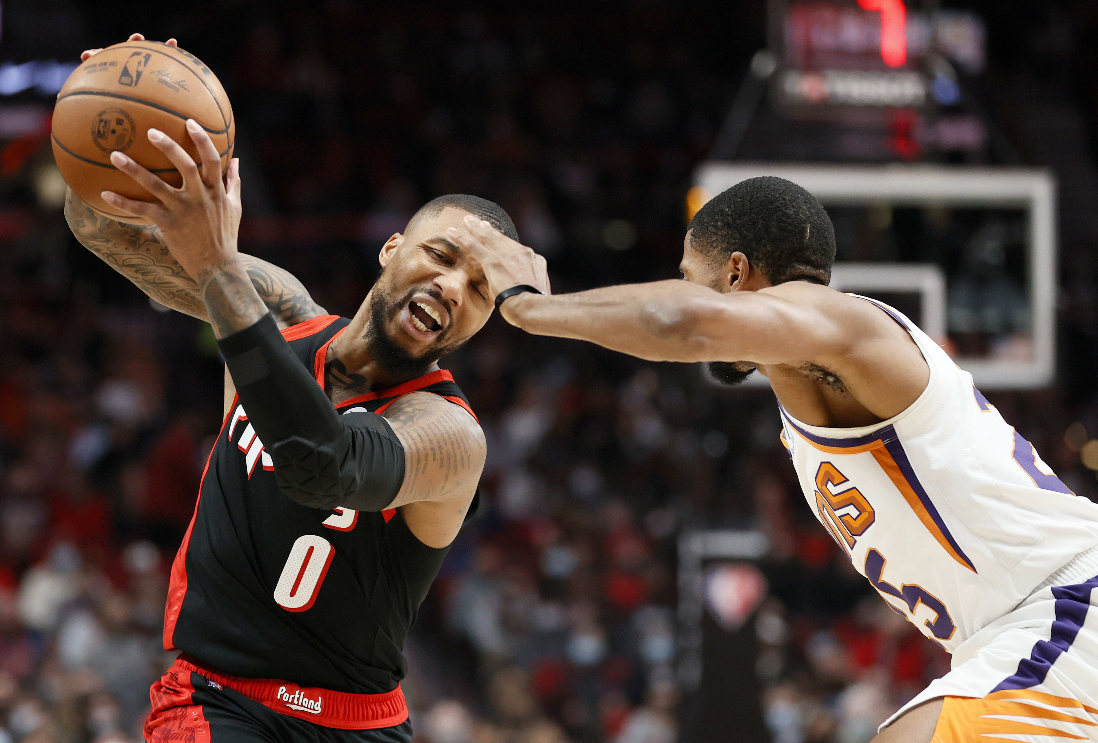 דמיאן לילארד, פורטלנד טריילבלייזרס, מול מיקל ברידג'ס, פיניקס סאנס