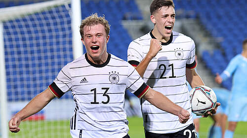 טום זאנה, דניס קייגין שחקני נבחרת הנוער של גרמניה