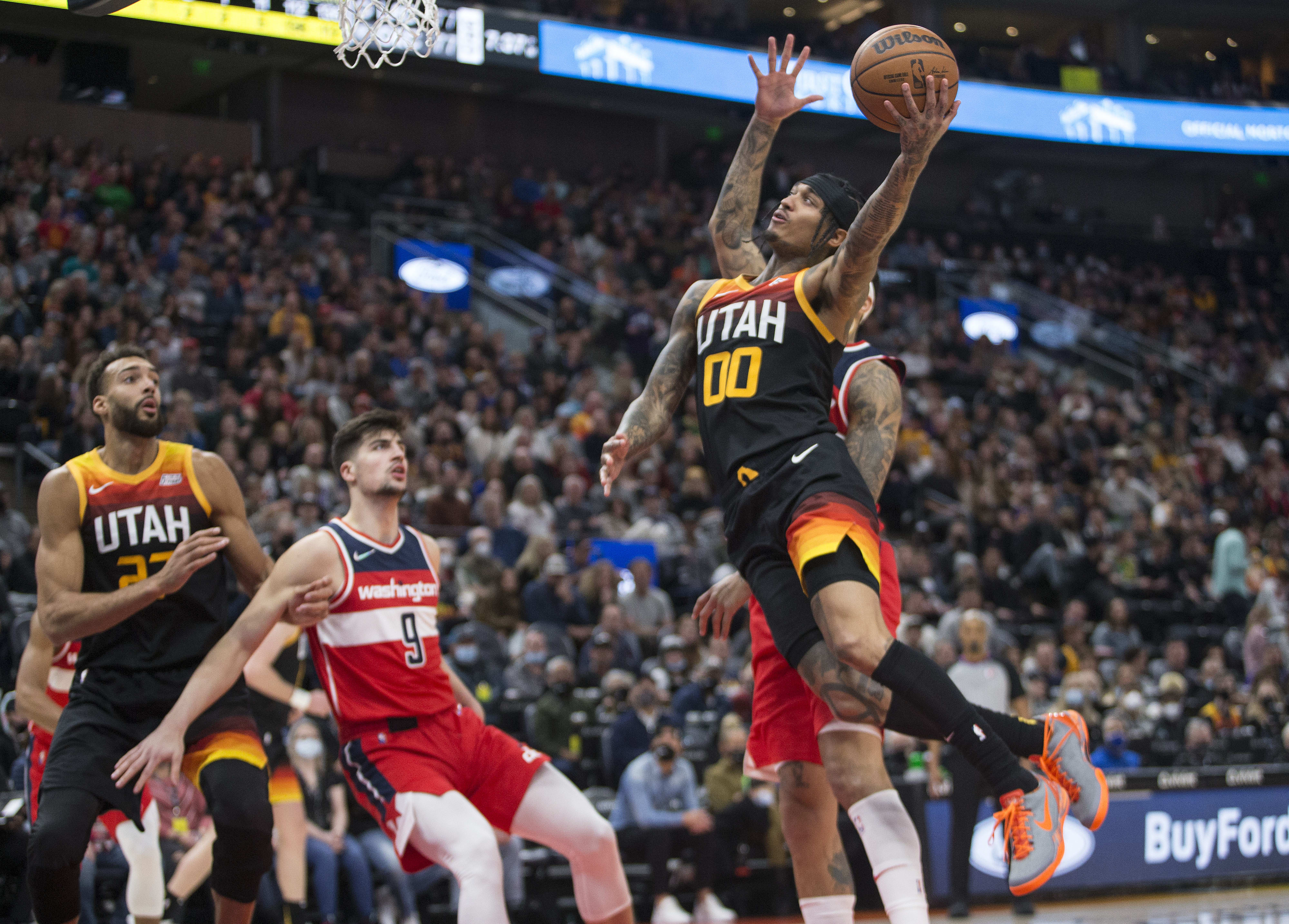 ג'ורדן קלארקסון, יוטה ג'אז. מולו דני אבדיה, וושינגטון וויזארדס