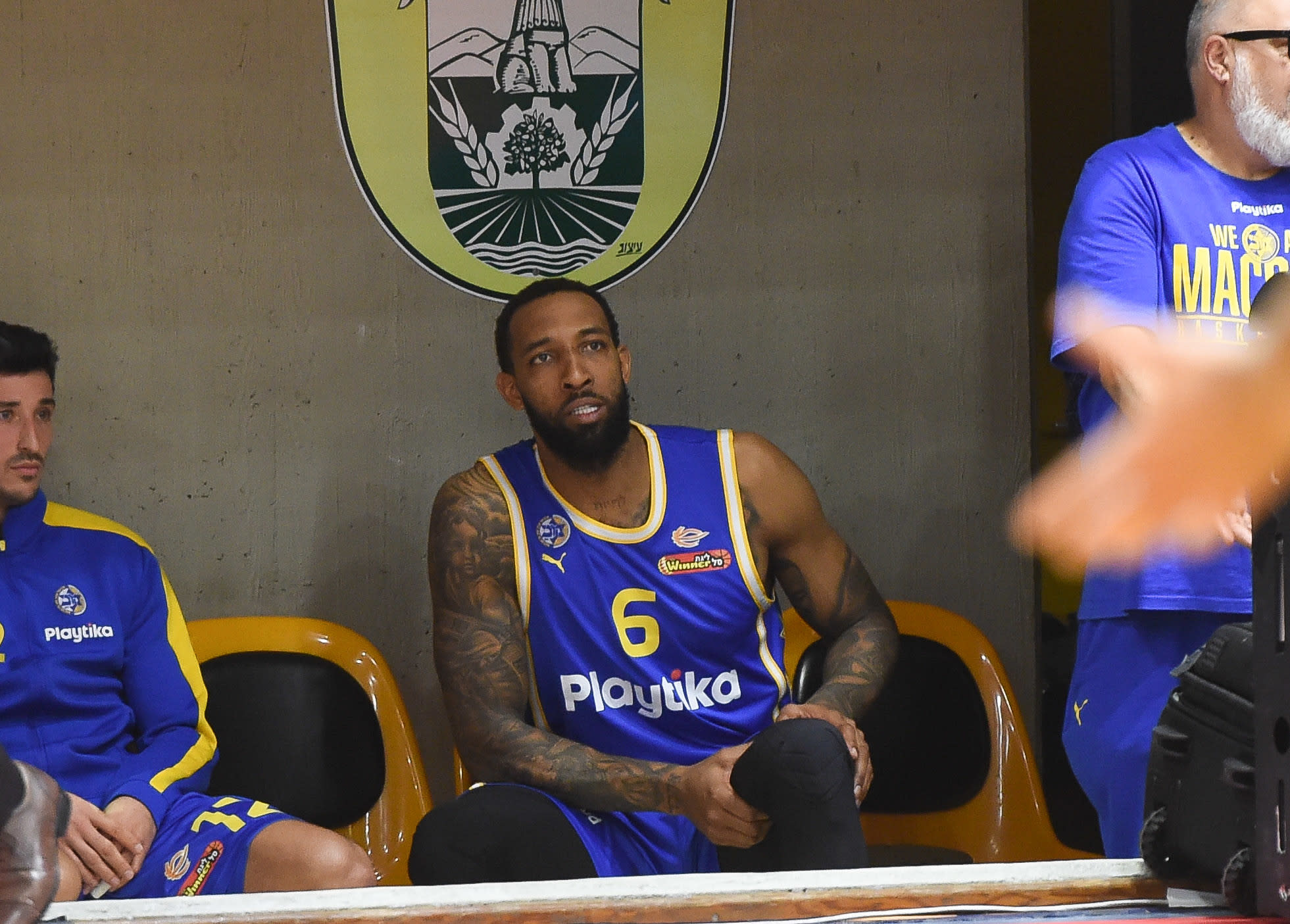 שחקן מכבי תל אביב דרק וויליאמס