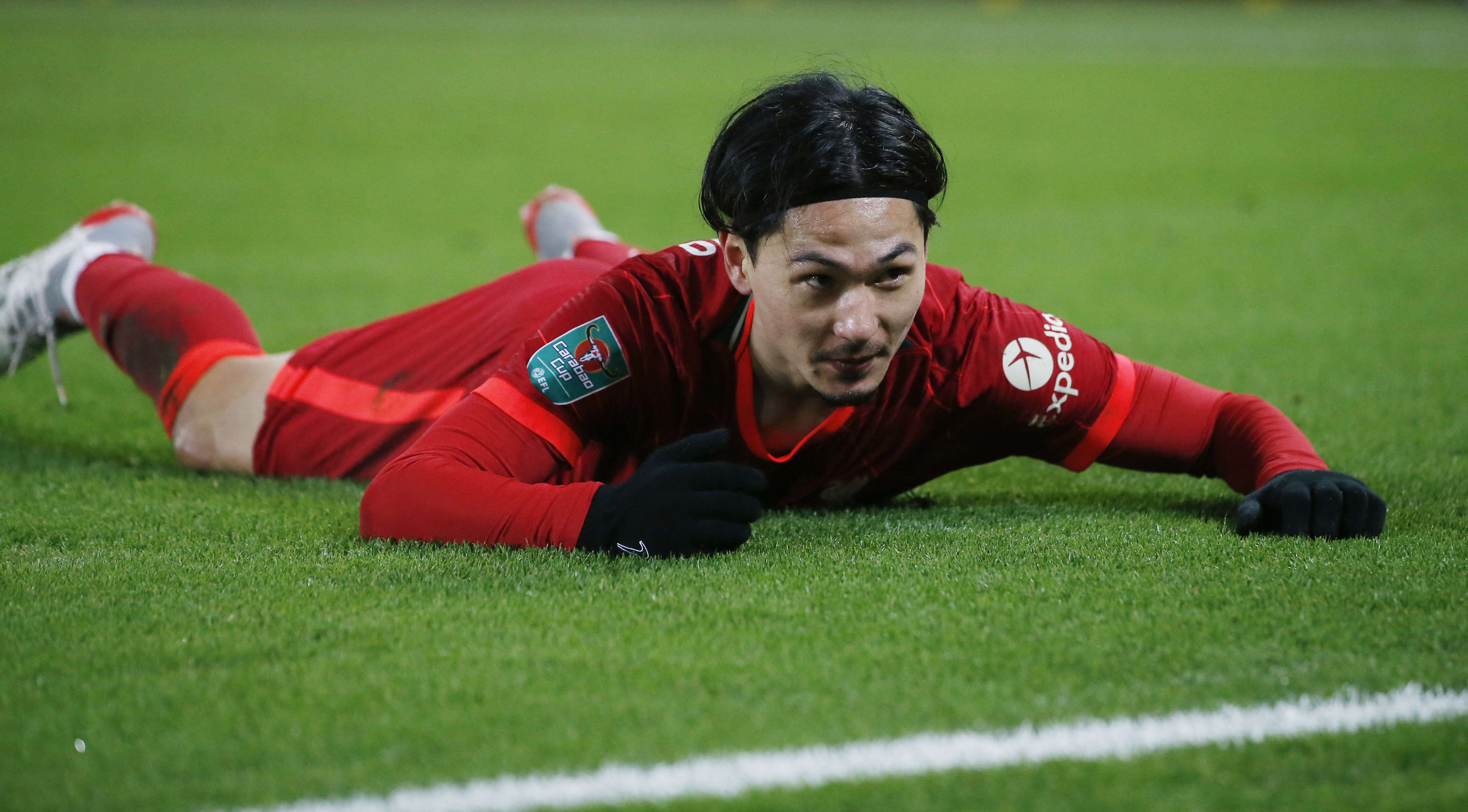 שחקן ליברפול טאקומי מינאמינו