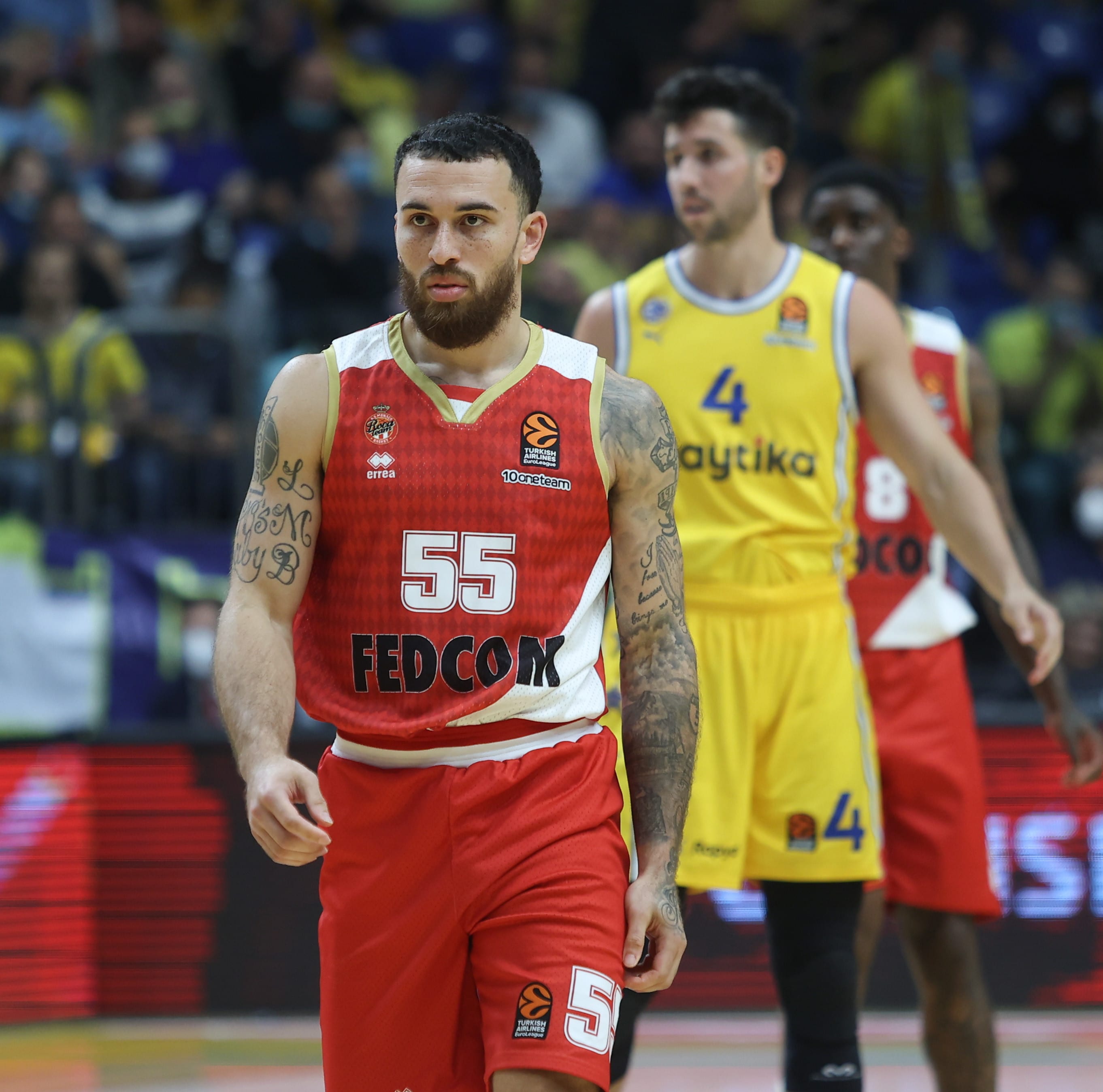 מייק ג'יימס שחקן מונאקו