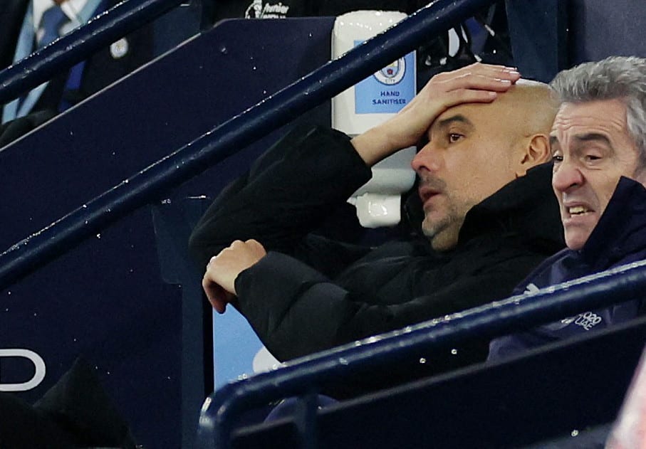 פפ גווארדיולה מאמן מנצ'סטר סיטי