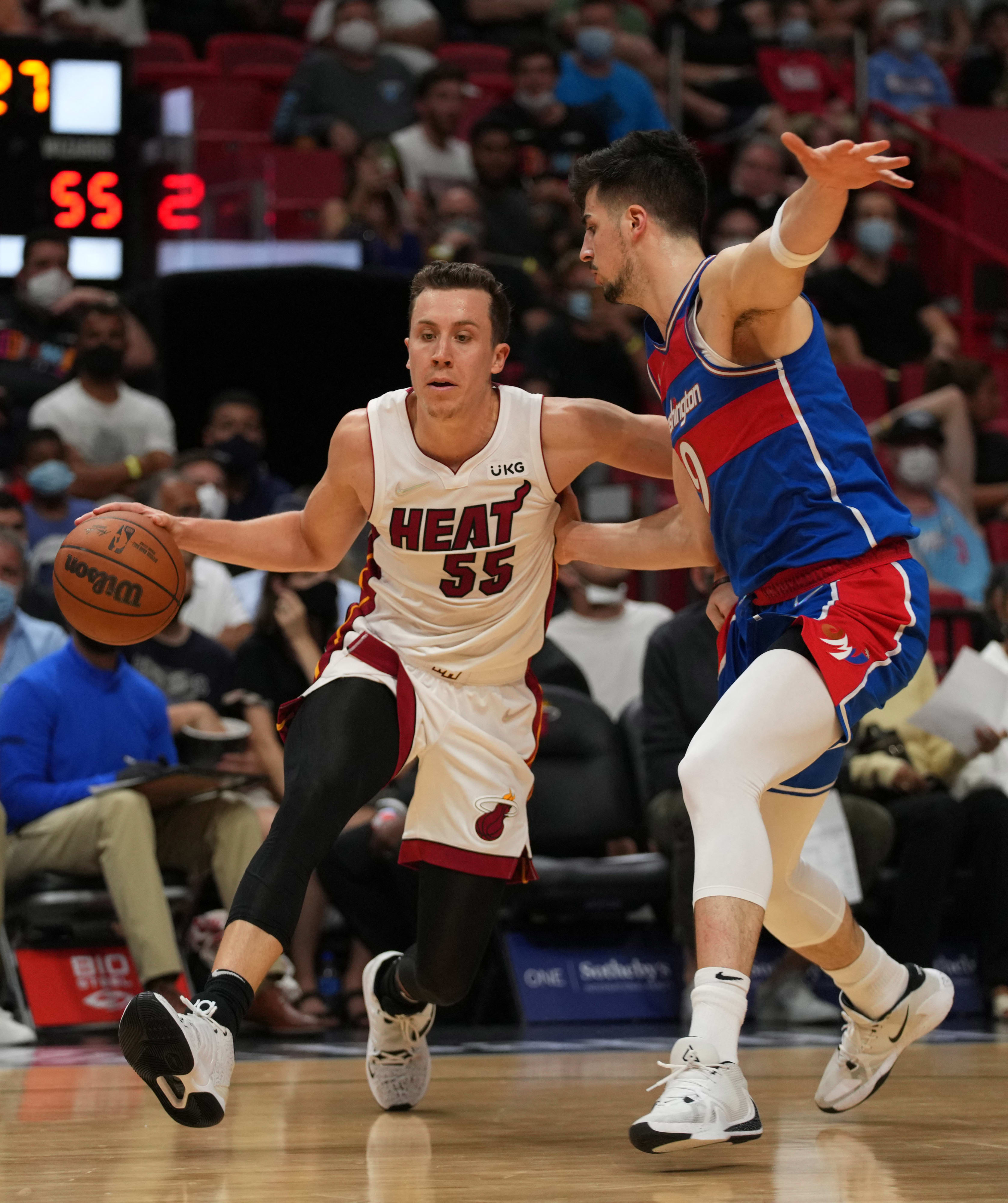 דני אבדיה מול דאנקן רובינסון, וושינגטון וויזארדס מול מיאמי היט