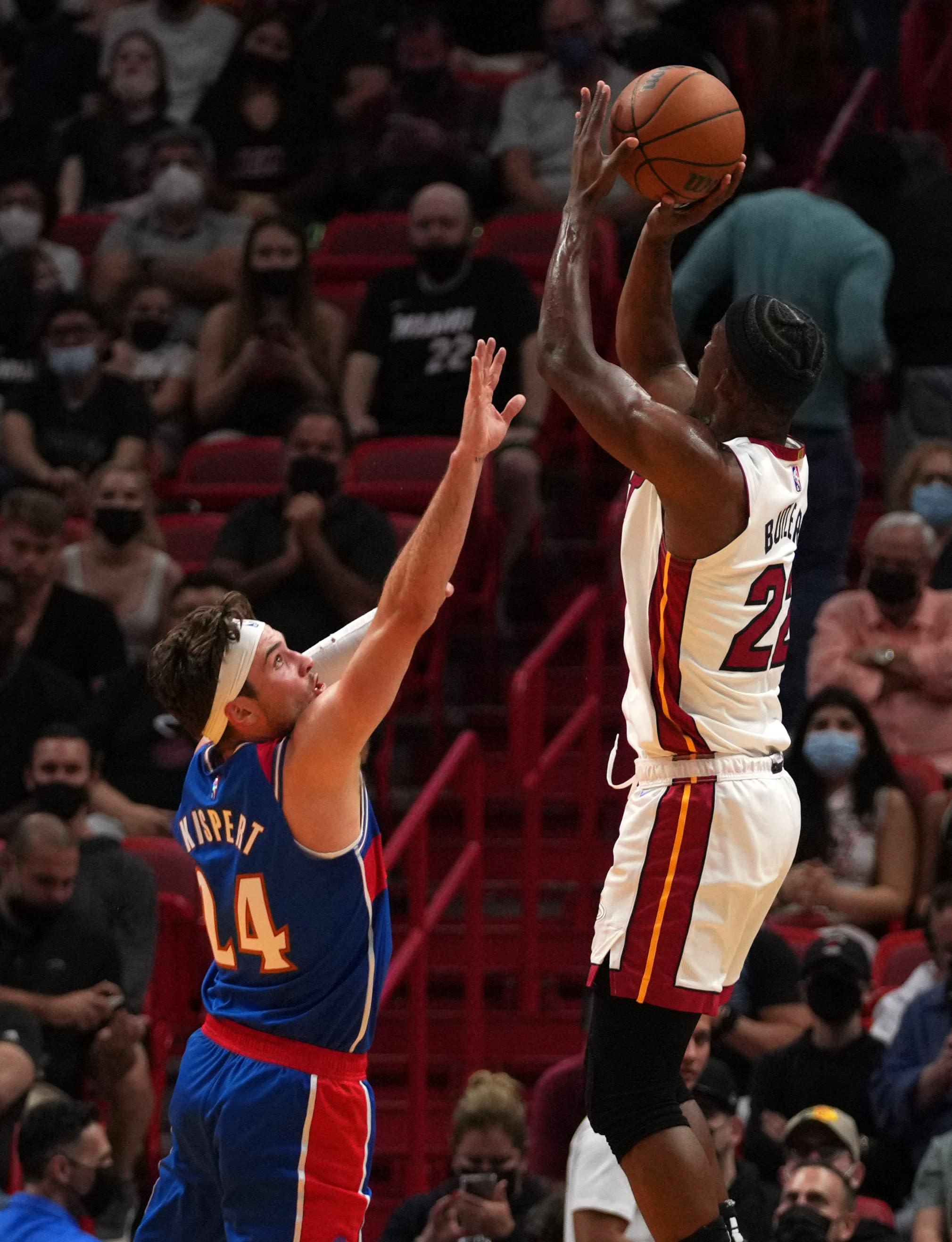 ג'ימי באטלר, מיאמי היט מול וושינגטון