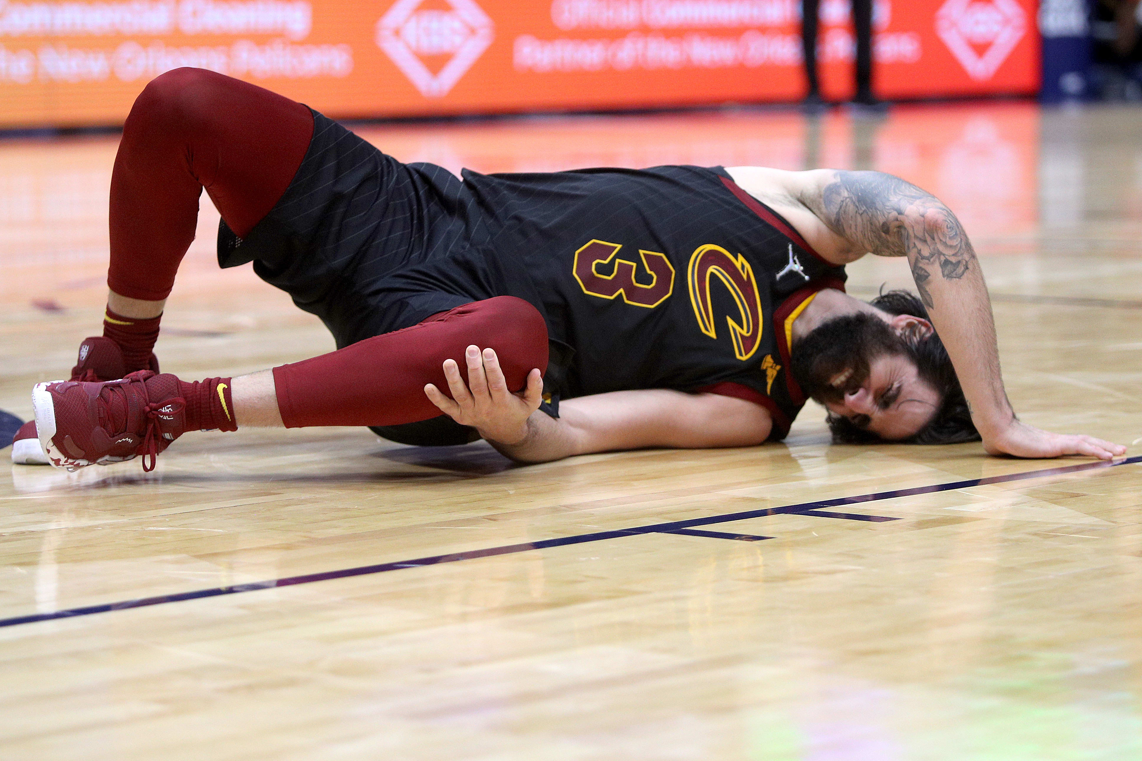 ריקי רוביו נפצע, קליבלנד קאבלירס