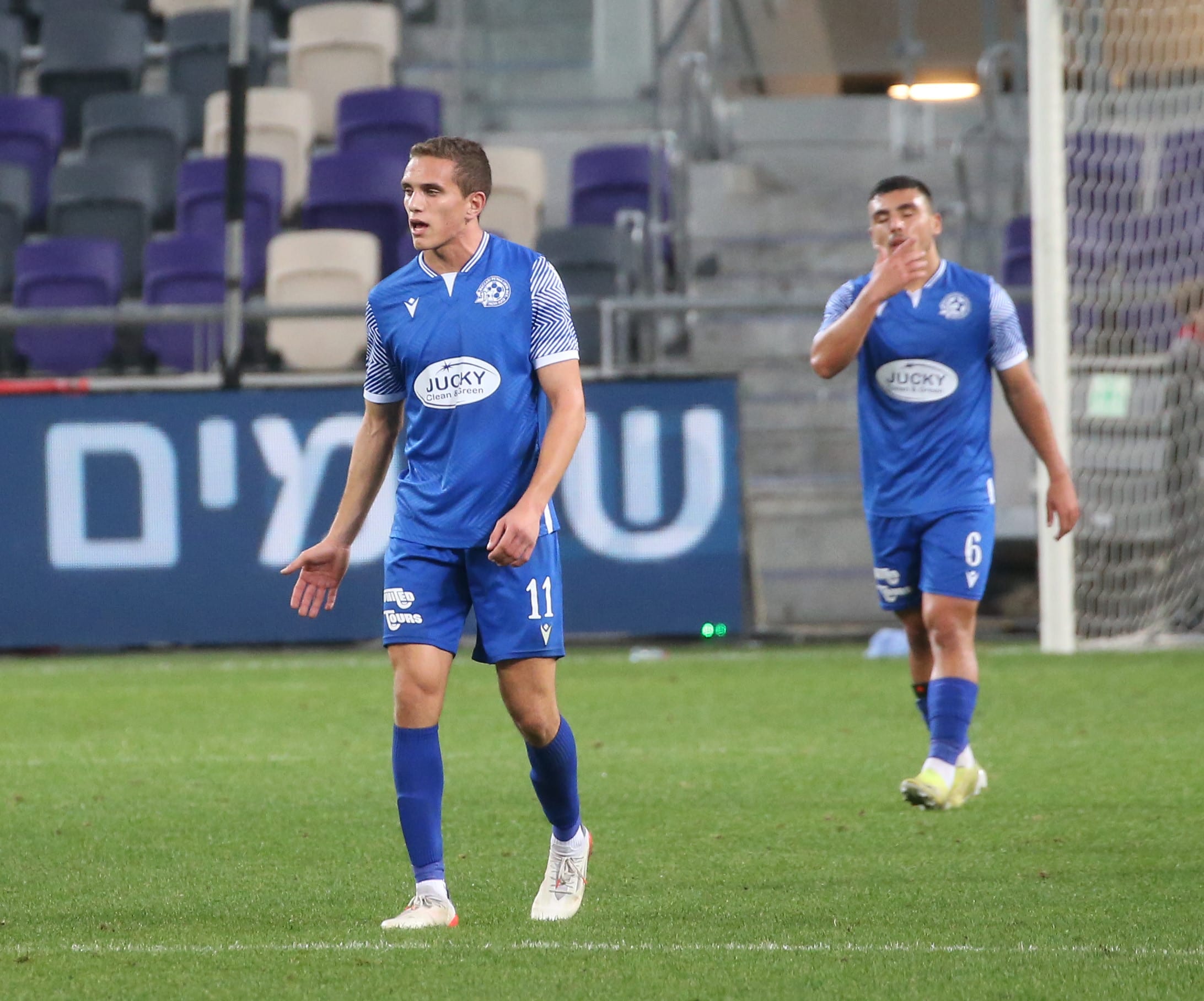 שחקן מכבי פתח תקוה ארד בר מאוכזב