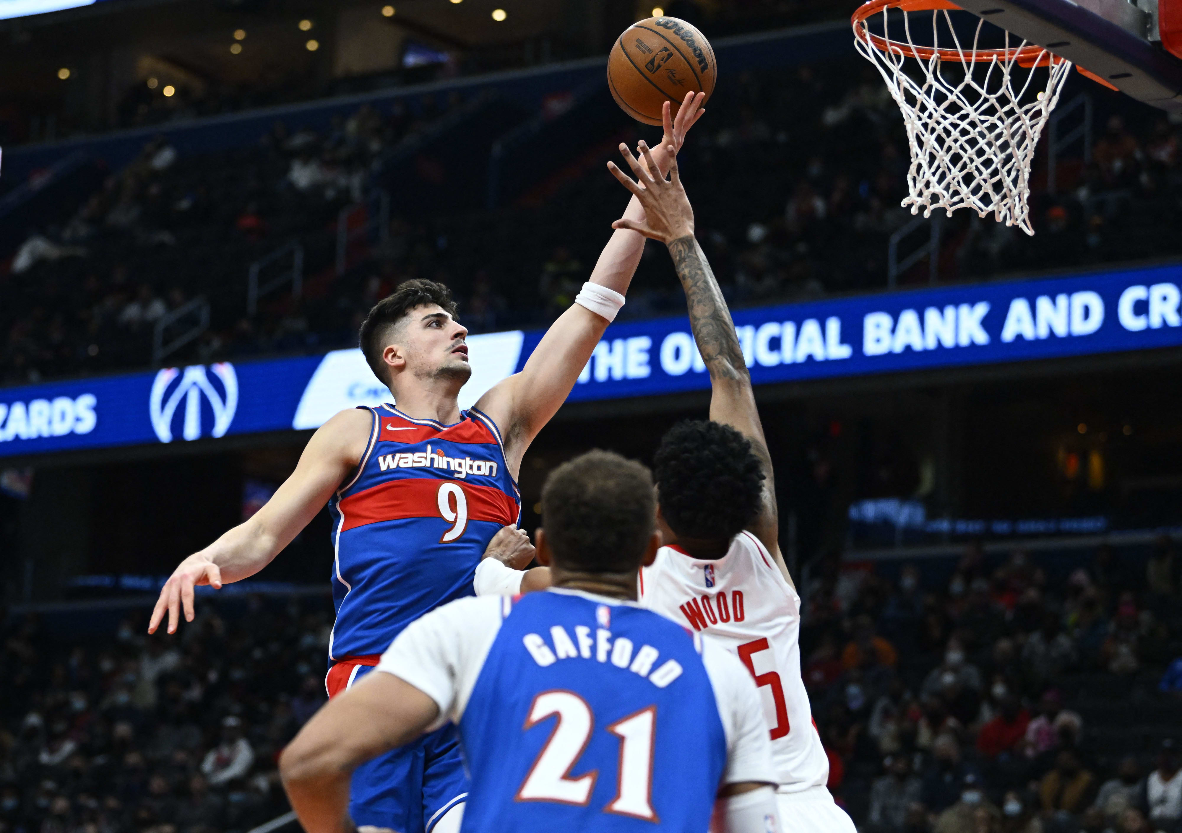 דני אבדיה, וושינגטון וויזארדס מול יוסטון