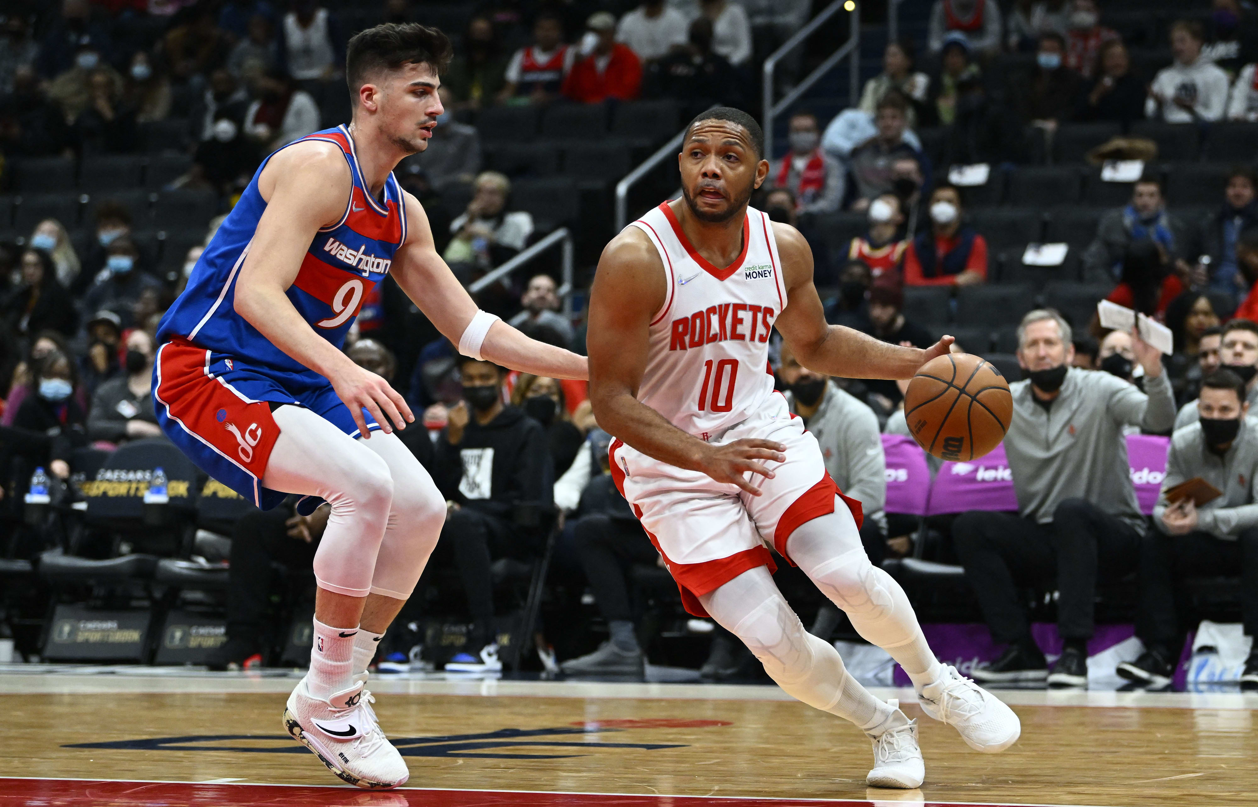 דני אבדיה, וושינגטון וויזארדס מול יוסטון