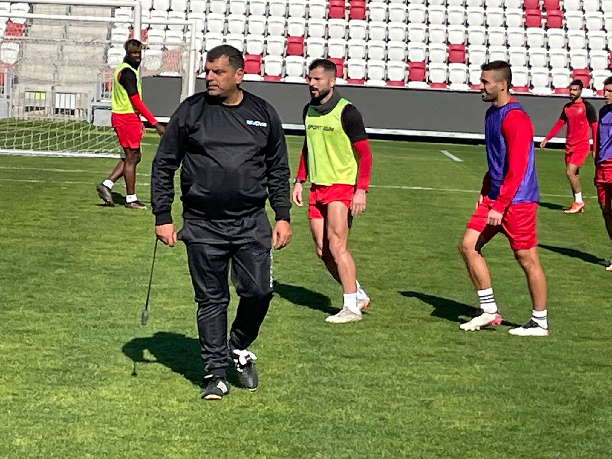 שי ברדה באימון הפועל נוף הגליל