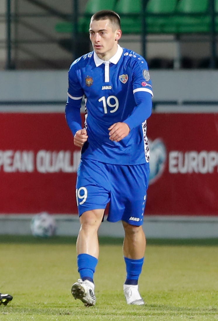 שחקן נבחרת מולדובה יון ניקולאסקו