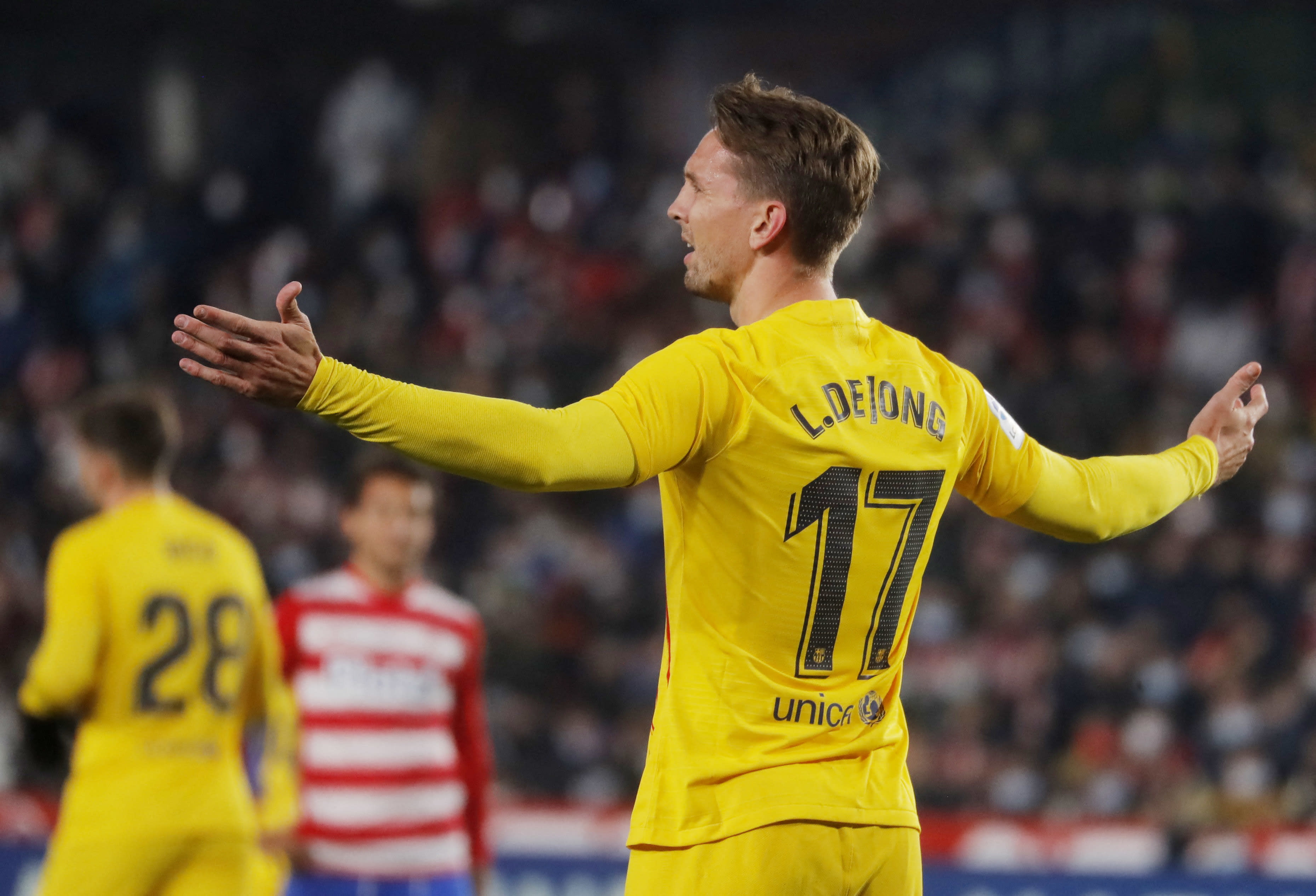 לוק דה יונג שחקן ברצלונה