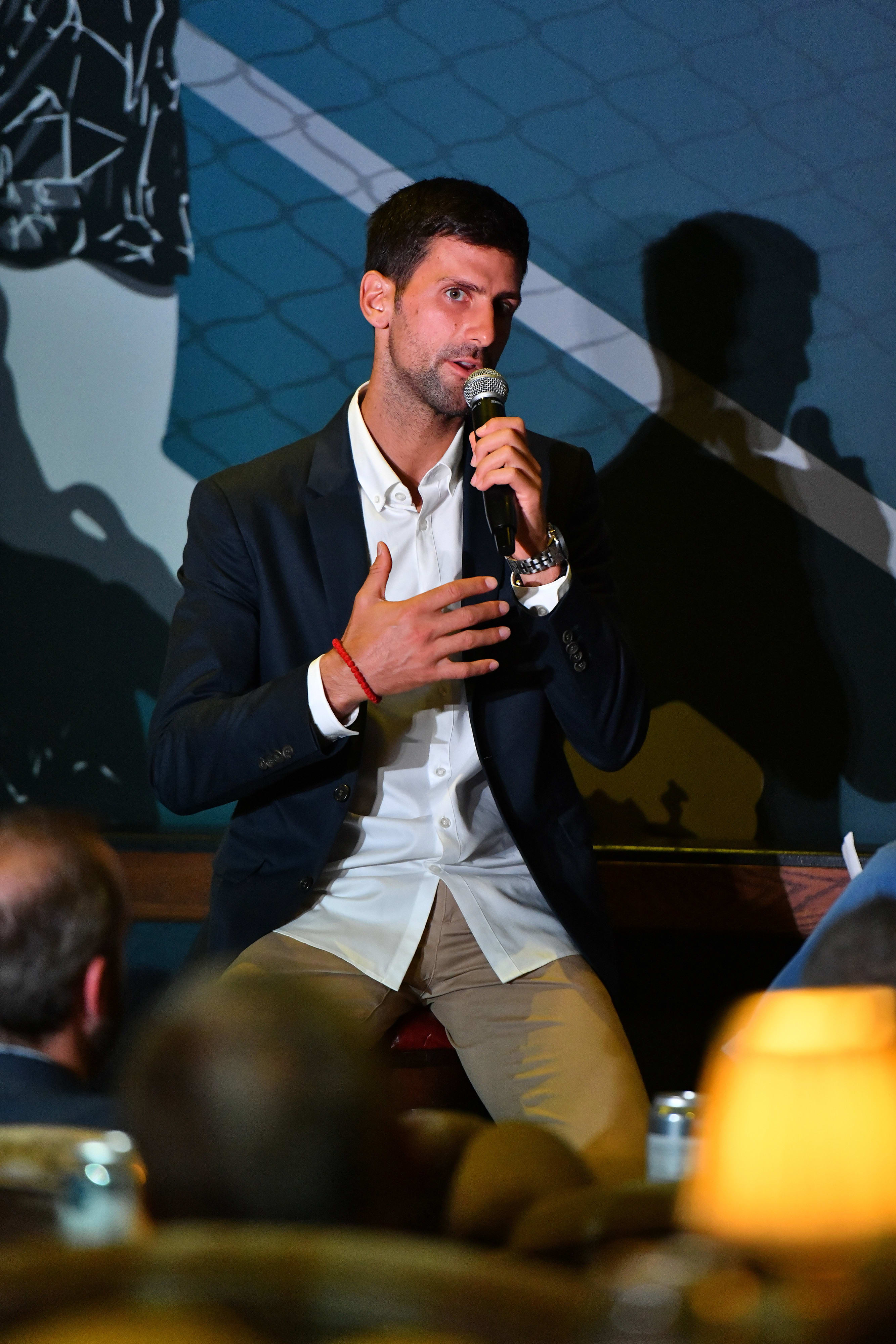 הטניסאי הסרבי נובאק דג'וקוביץ'