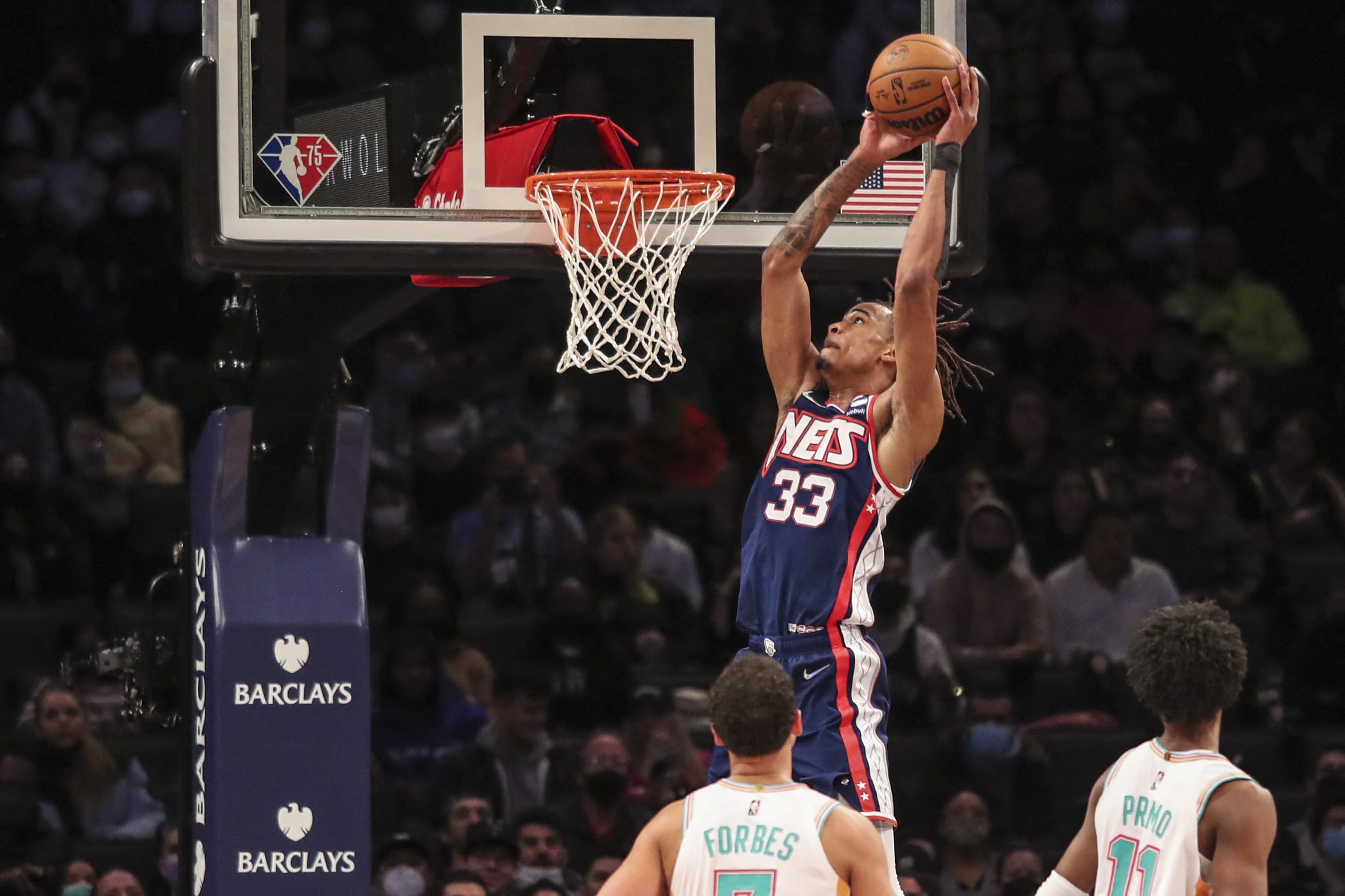 ניק קלקסטון שחקן ברוקלין נטס