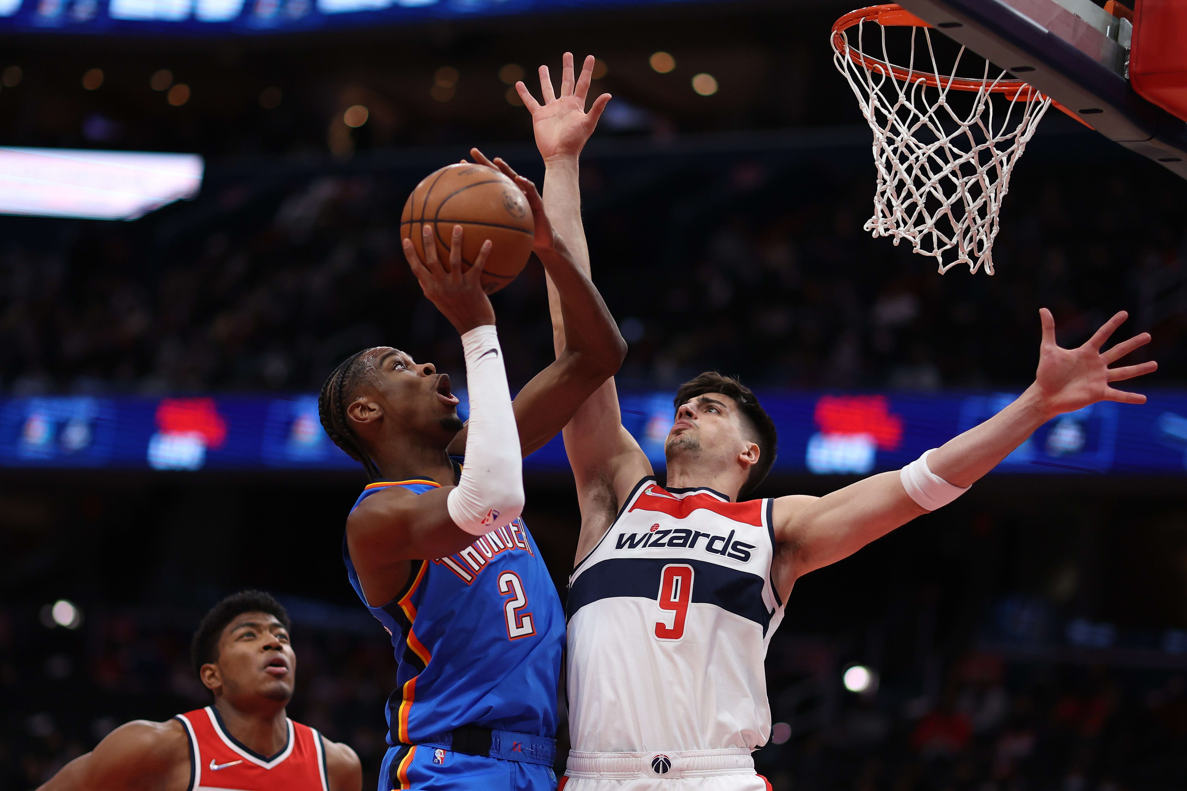 דני אבדיה, וושינגטון וויזארדס, שומר על שיי גילג'ס אלכסנדר, אוקלהומה סיטי ת'אנדר