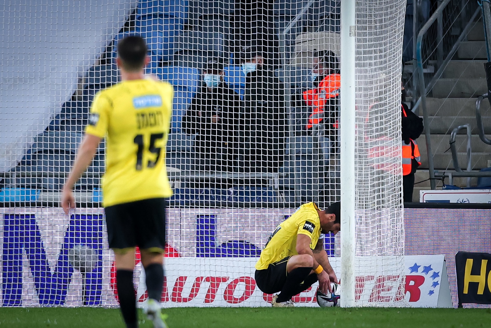 אופיר קריאף שחקן בית"ר ירושלים מאוכזב