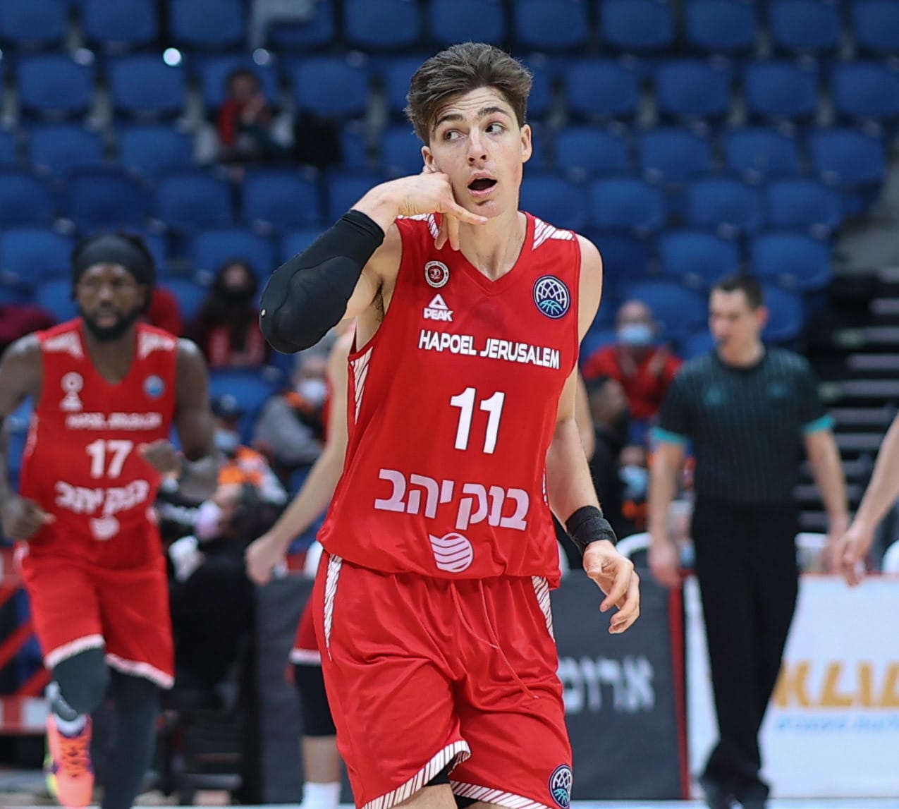 שחקן הפועל ירושלים אדם אריאל