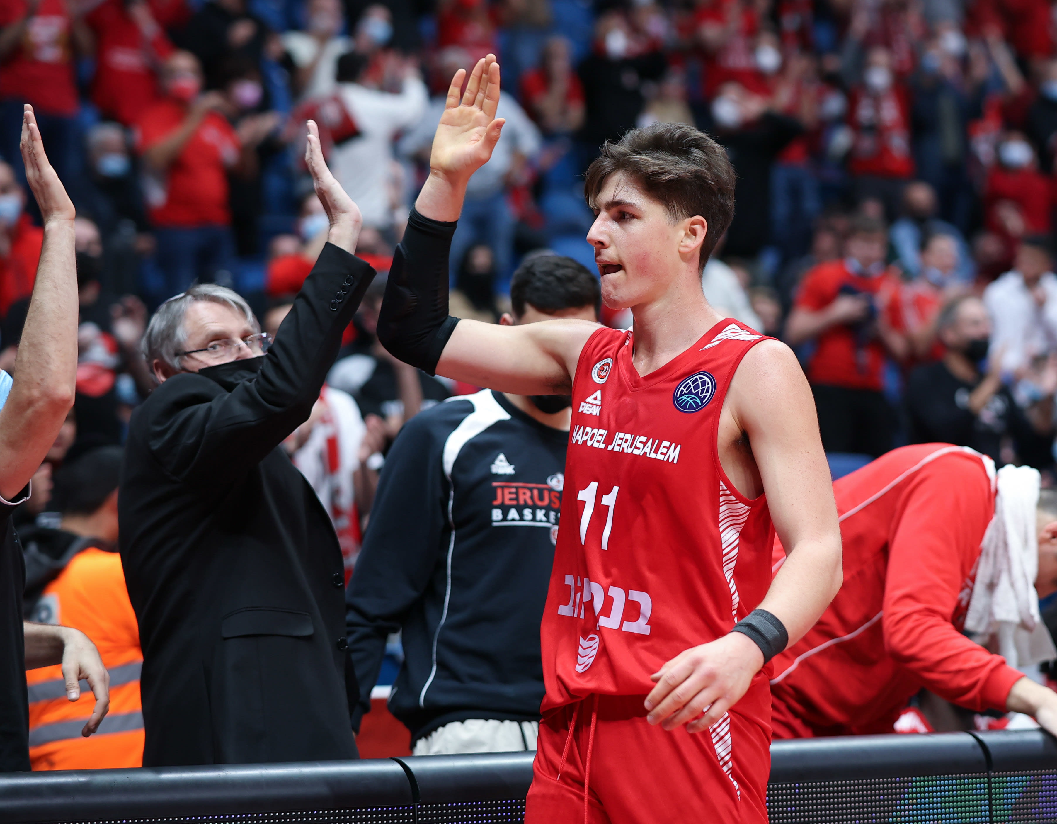 שחקן הפועל ירושלים אדם אריאל